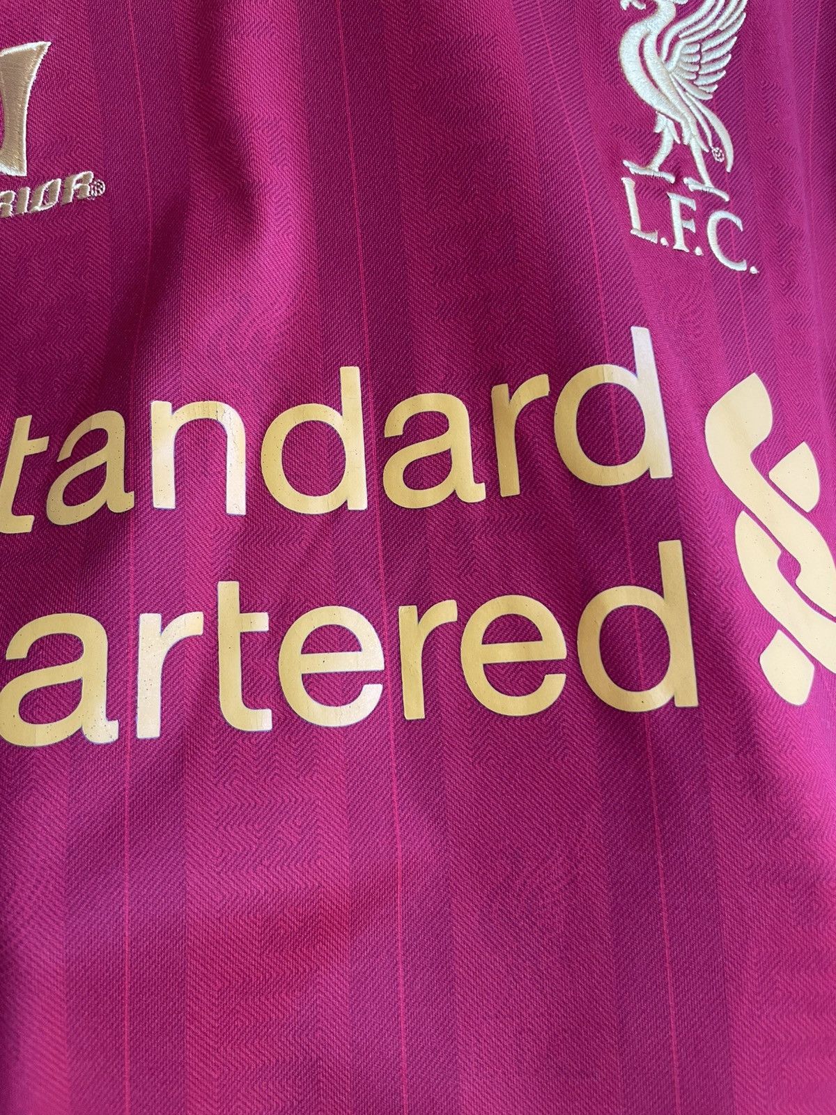 Vintage Liverpool 2013 2014 Home Football Shirt Soccer Jersey Warior Size US M / EU 48-50 / 2 - 11 Thumbnail