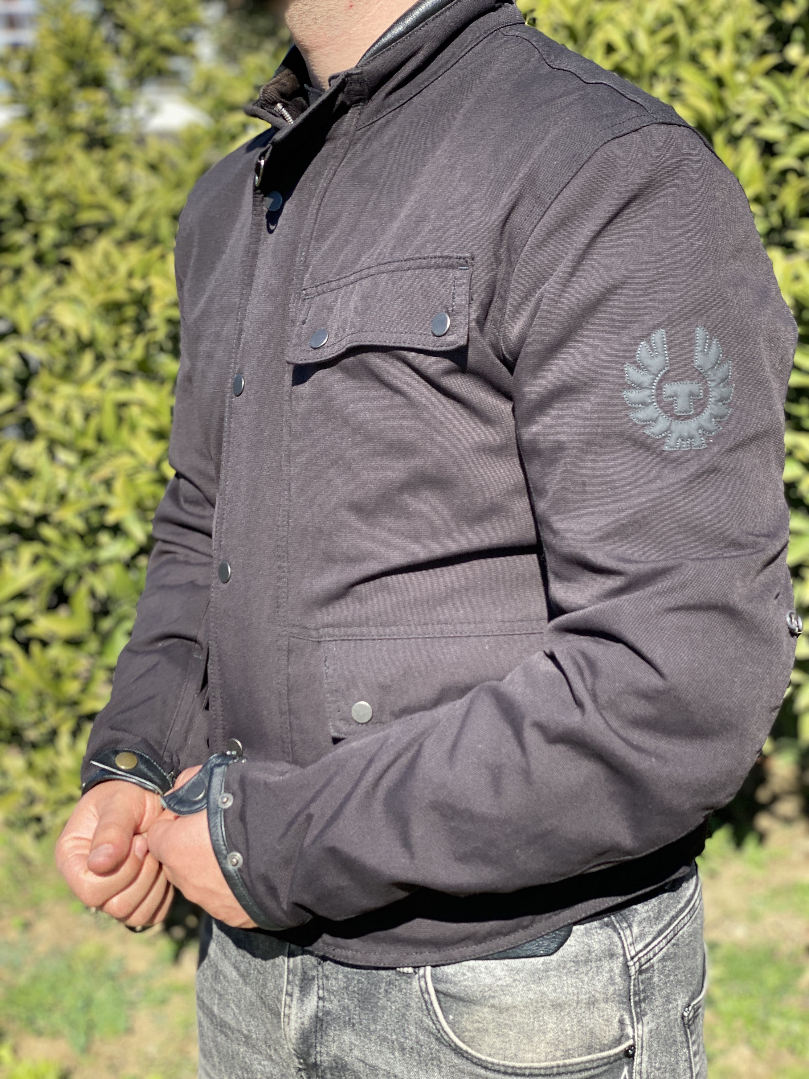 Belstaff Belstaff Motorcycle Blue Label Back Pad Rider Bike Size XL Size US XL / EU 56 / 4 - 1 Thumbnail