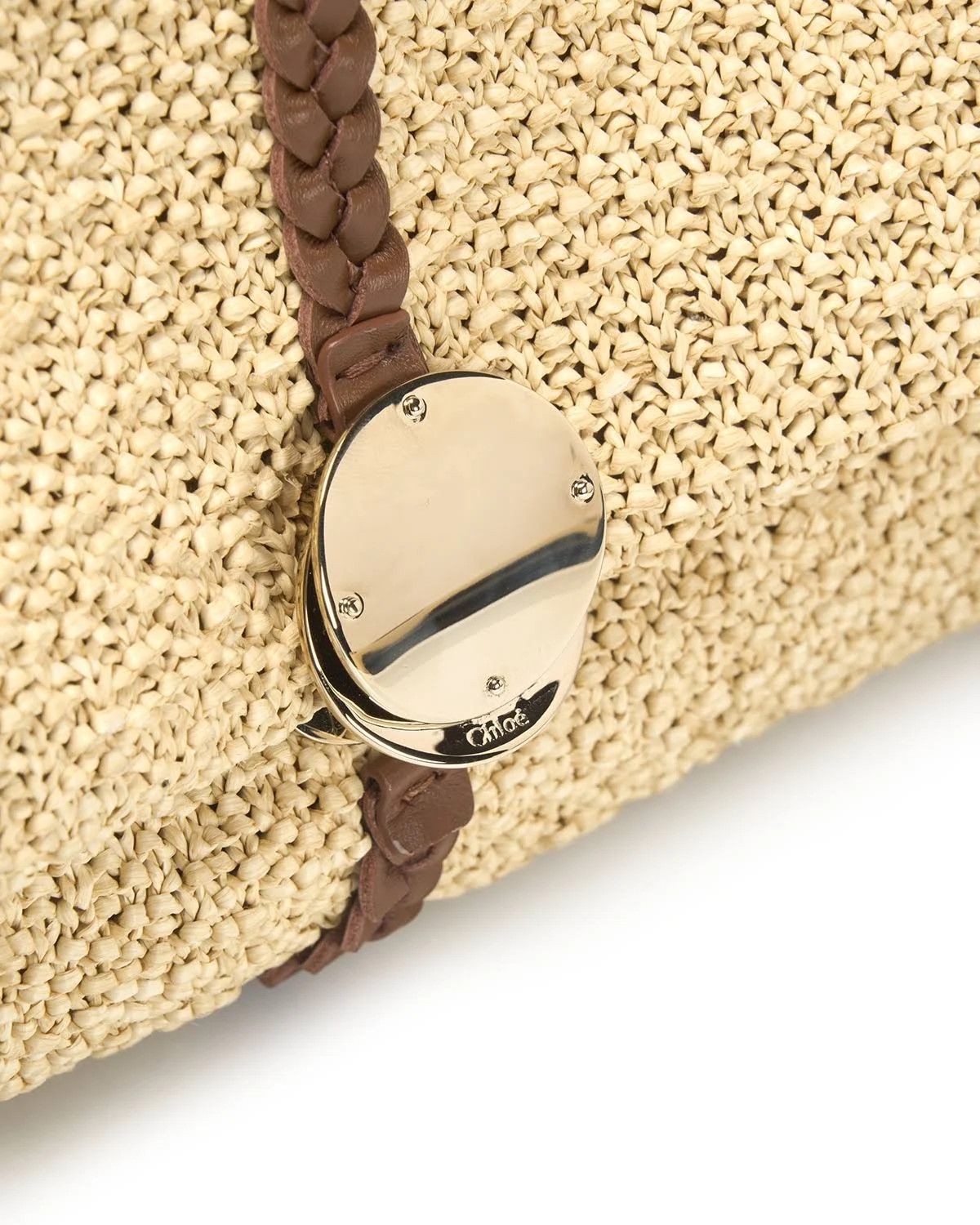 Chloe o1loc1c1024 Penelope Medium Soft Bag in Tan Size ONE SIZE - 6 Thumbnail