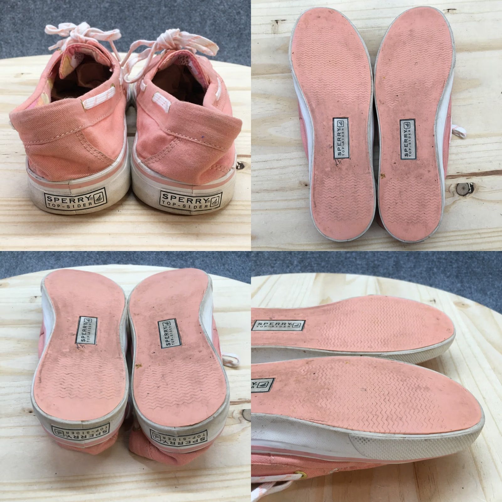Sperry Sperry Shoes Womens 9.5 M Top Sider Two Eye Moc Boat Pink Fabric Casual Flats - Sperry - Flat - Women - Pink - 9.5M Size L / US 10 / IT 46 - 8 Thumbnail