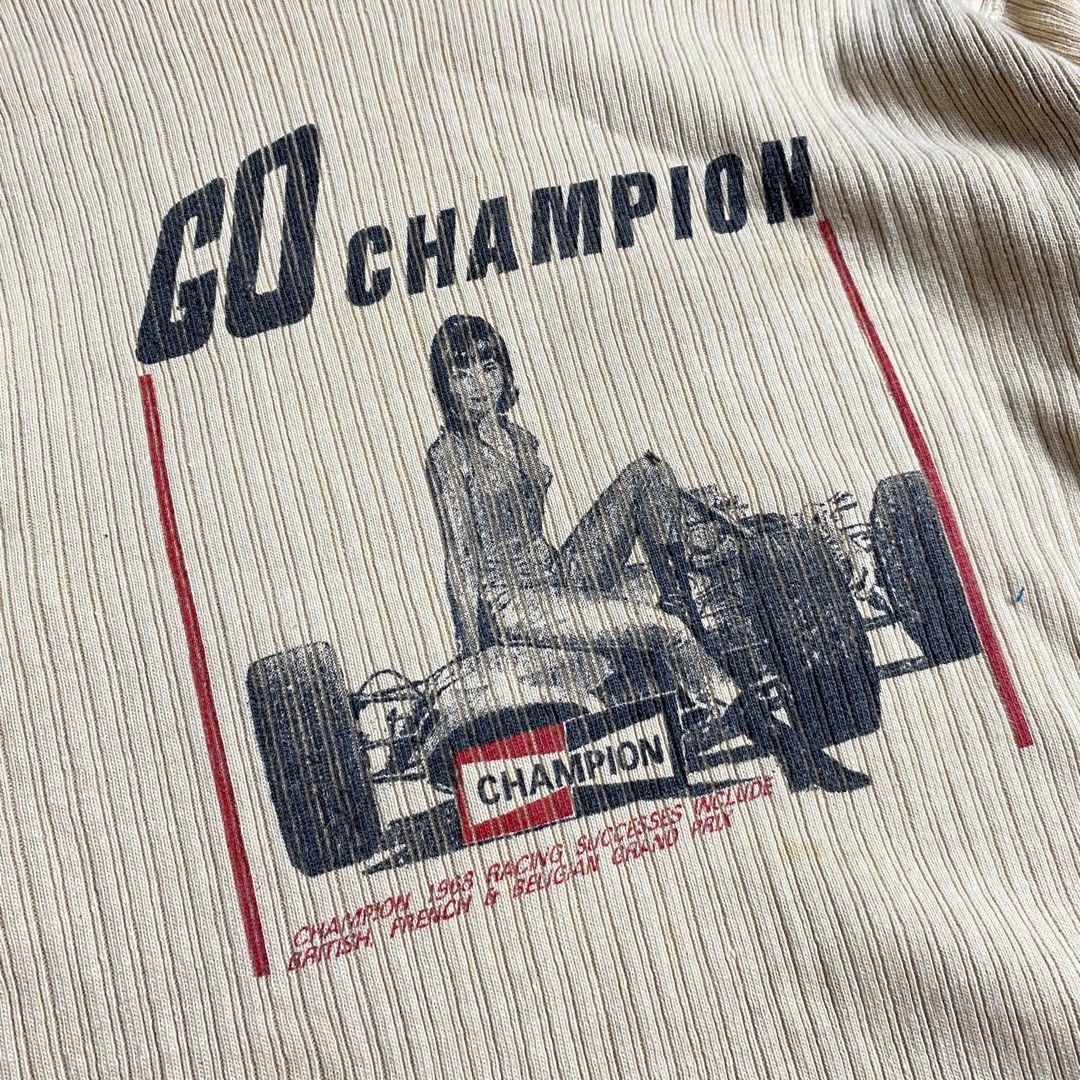 Other Rare vintage 60's sweatshirt champion grand prix Size US M / EU 48-50 / 2 - 2 Thumbnail
