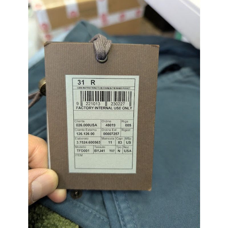 Tom Ford o1rshd1 Slim Fit Denim Jeans in Blue 31 Size US 31 - 22 Thumbnail