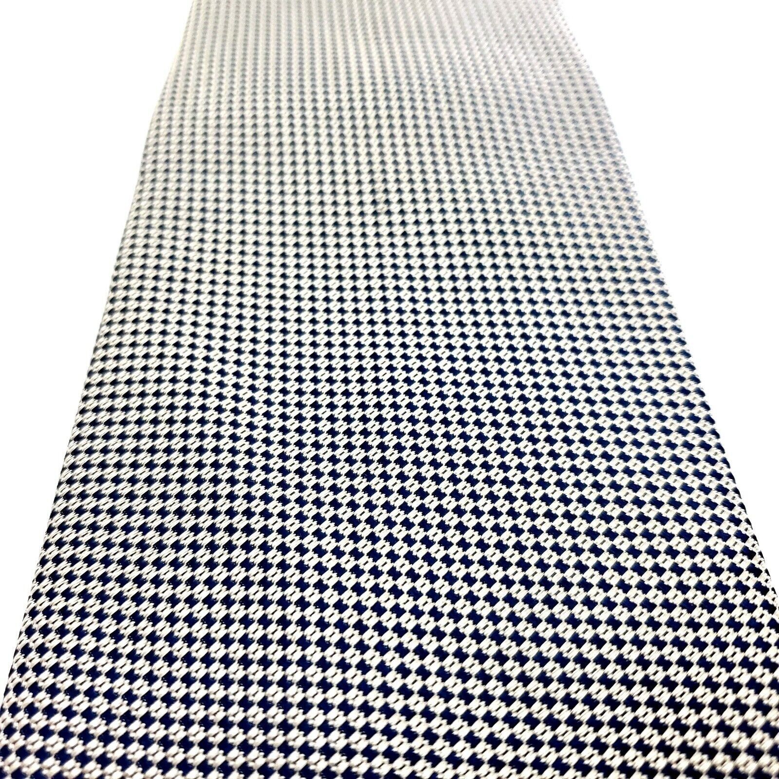 Sarar Sarar Gray Microfiber Tie Woven Micro Check Size ONE SIZE - 2 Thumbnail