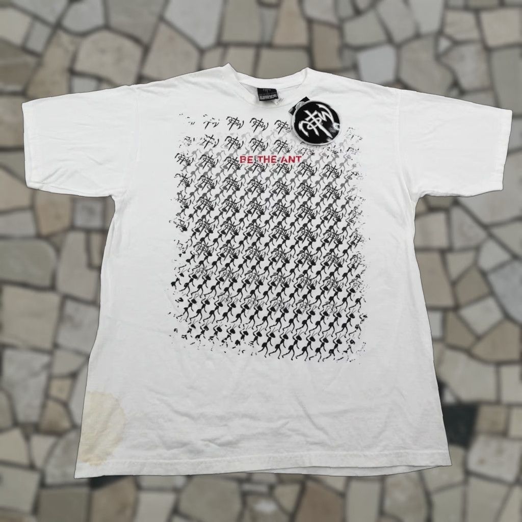 Vintage VINTAGE Not Of This World Shirt Mens XL White Be The Ant Christian Proverbs Y2K Size US XL / EU 56 / 4 - 1 Thumbnail