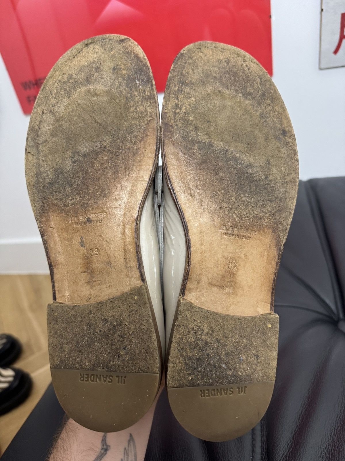 Jil Sander Jil Sander Beige Loafers Archive Designer Luxury High End Size US 9 / IT 39 - 7 Thumbnail
