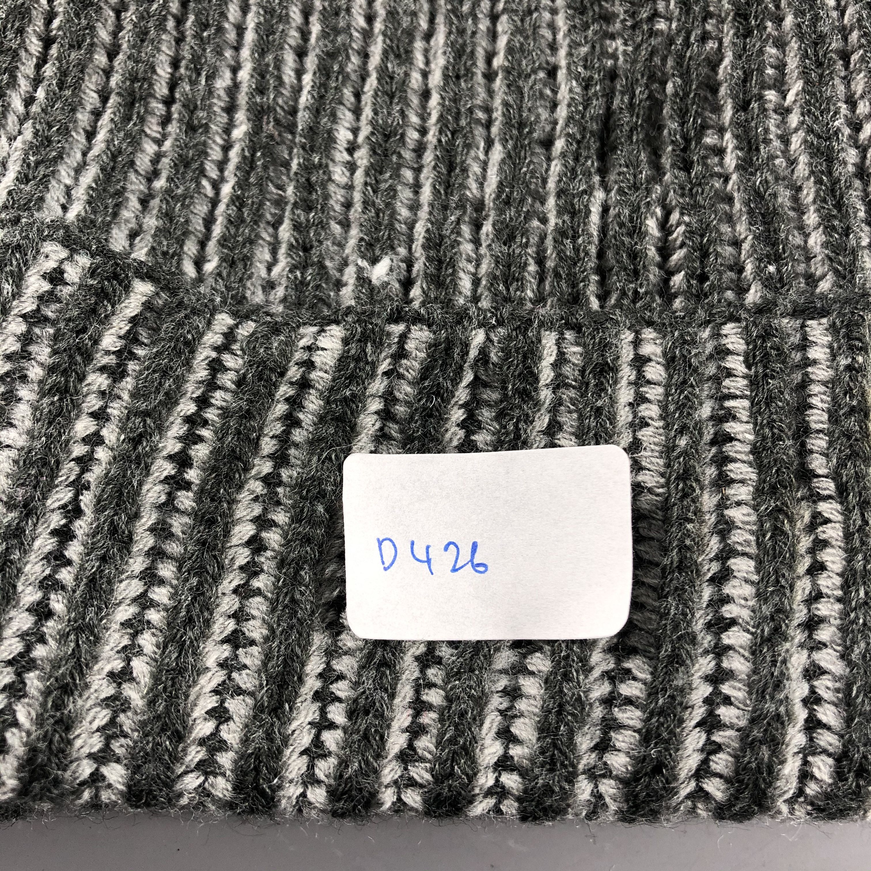 Japanese Brand × Vintage Unknown Stripe Ribbed Beanie Snow Hat Snow Cap -D426 Size ONE SIZE - 5 Thumbnail