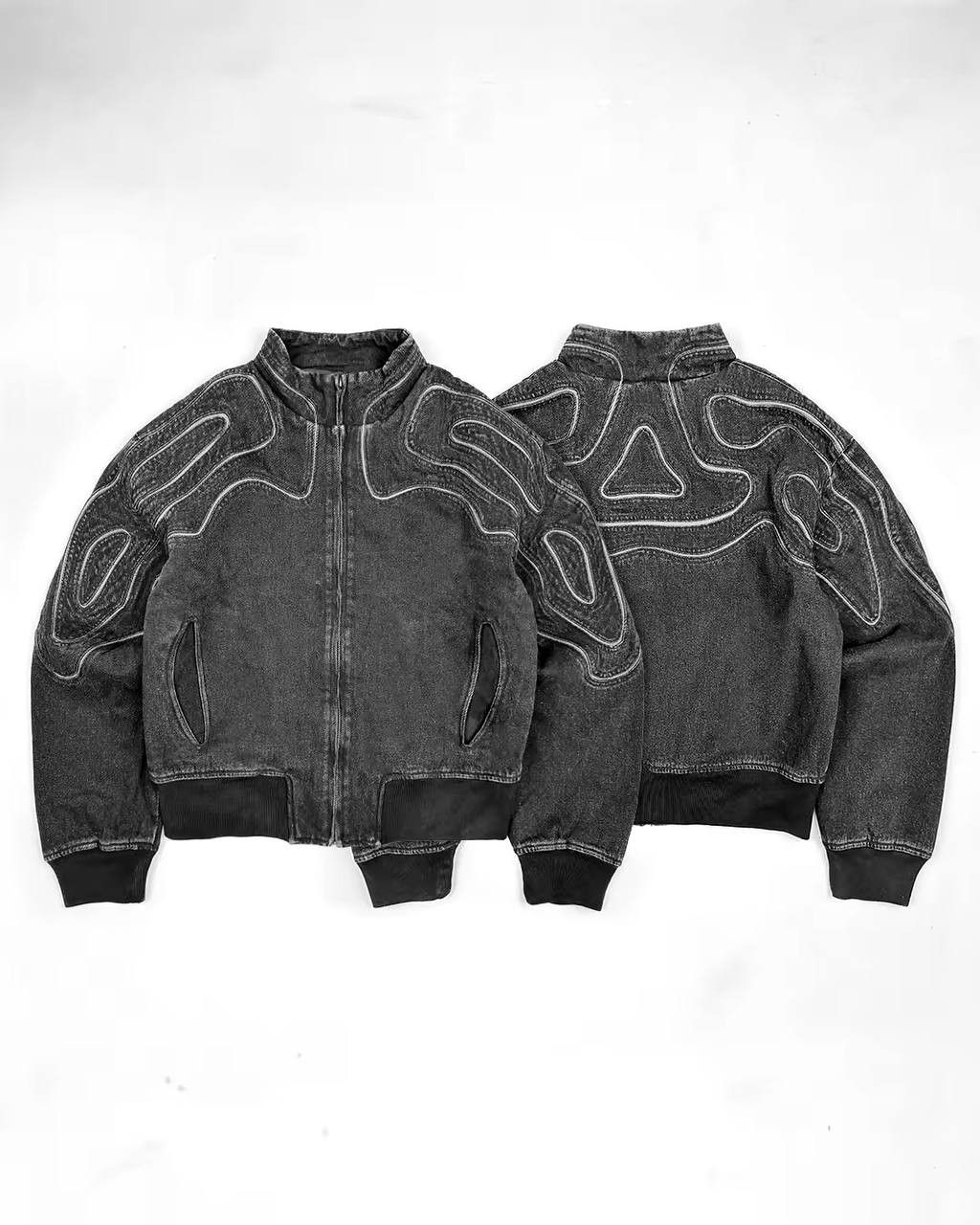 Japanese Brand × Vintage retro worn denim Size US L / EU 52-54 / 3 - 3 Thumbnail