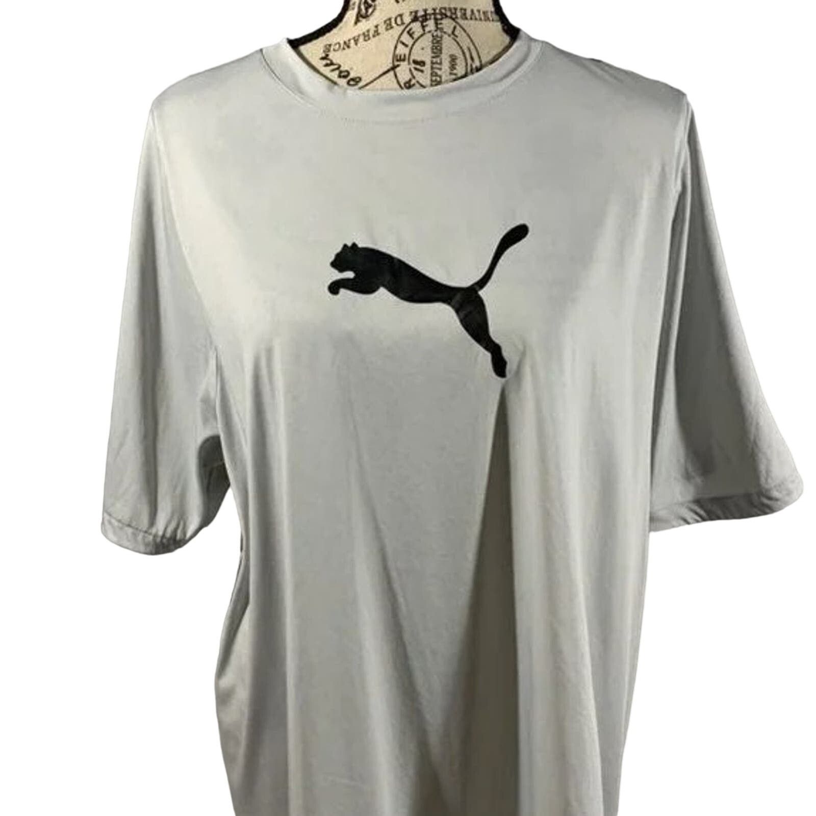 Puma Puma Men's Jersey Short Sleeve Gary & Black Logo Detail XL Size US XL / EU 56 / 4 - 1 Thumbnail
