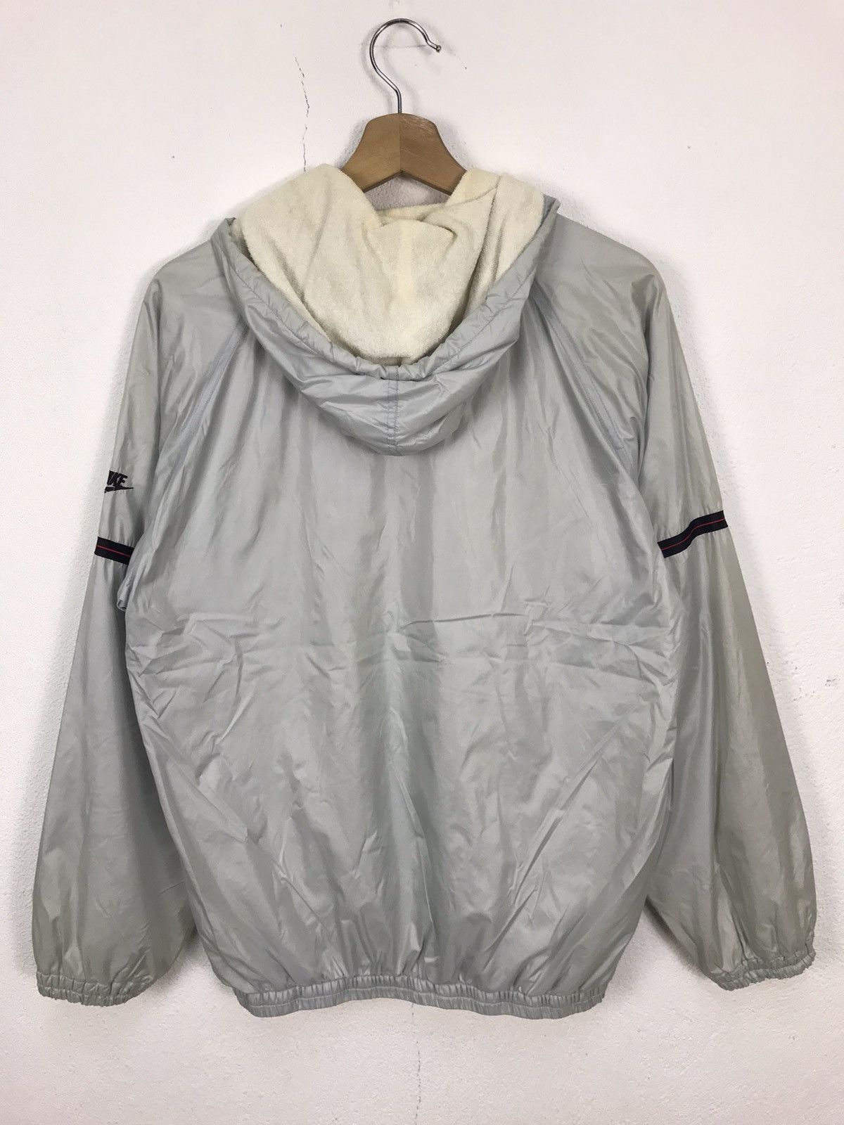 Japanese Brand × Nike × Vintage Vintage 90s NIKE Anorak Half Zipper Windbreaker Jacket Size US L / EU 52-54 / 3 - 7 Thumbnail