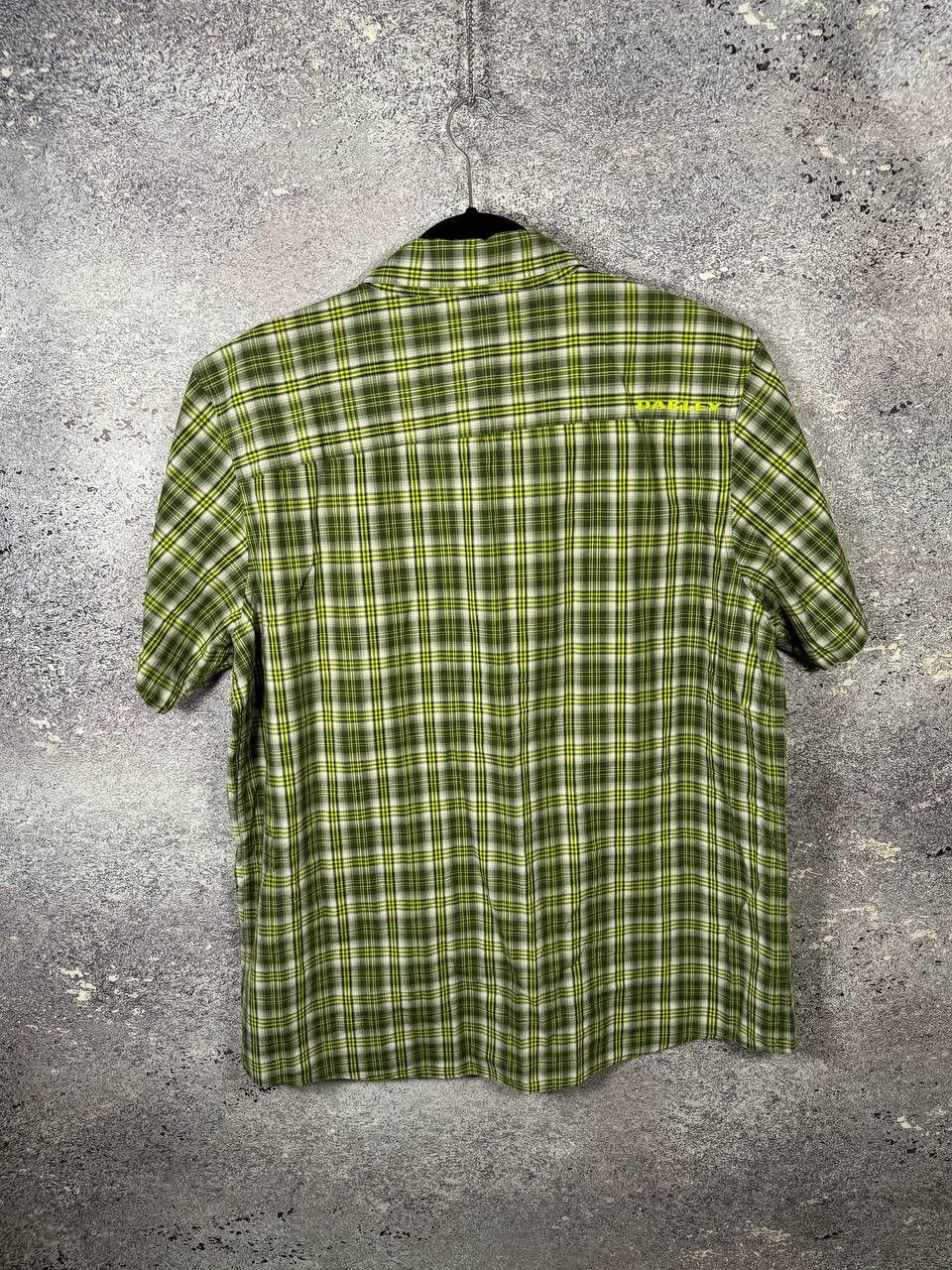 Oakley Vintage Oakley Plaid Check Green Shirt Button XL Size Size US XL / EU 56 / 4 - 12 Thumbnail