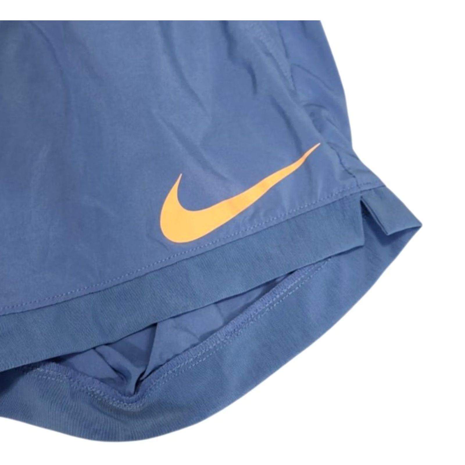 Nike Nike Dri-Fit Womens M Running Shorts Elastic Waist Pockets Lightweight Blue Size 32" / US 10 / IT 46 - 3 Thumbnail