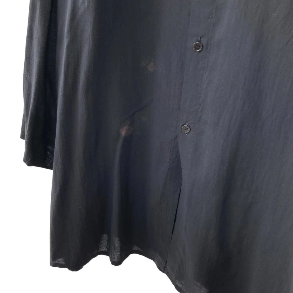 Yohji Yamamoto Yohji Yamamoto pour homme/ 22SS spare collar shirt blouse Size US L / EU 52-54 / 3 - 4 Thumbnail