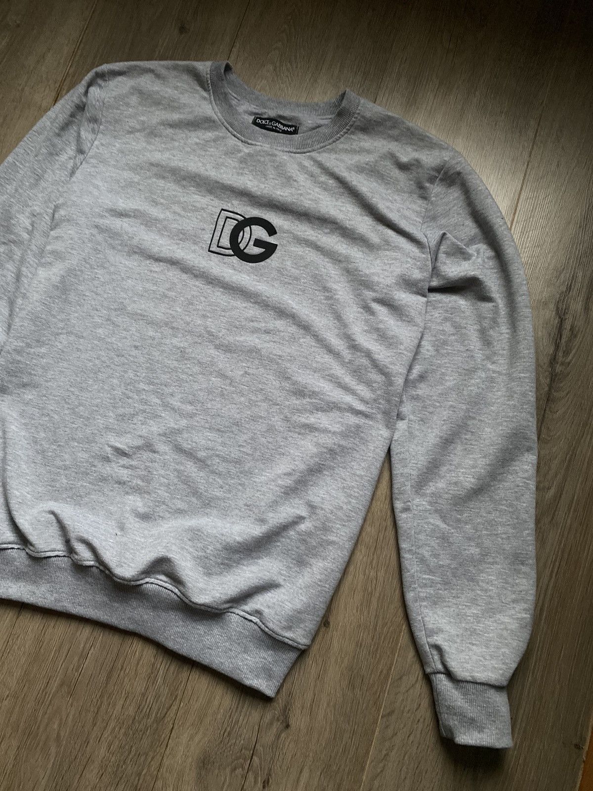 Dolce & Gabbana Dolce & Gabanna Sweatshirt Center Logo Size US M / EU 48-50 / 2 - 2 Thumbnail