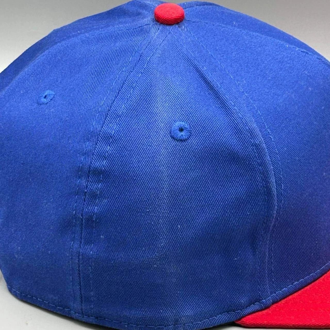New Era New York Giants Hat Men M-L Blue Red NFL Snap Back Cotton Size ONE SIZE - 4 Thumbnail