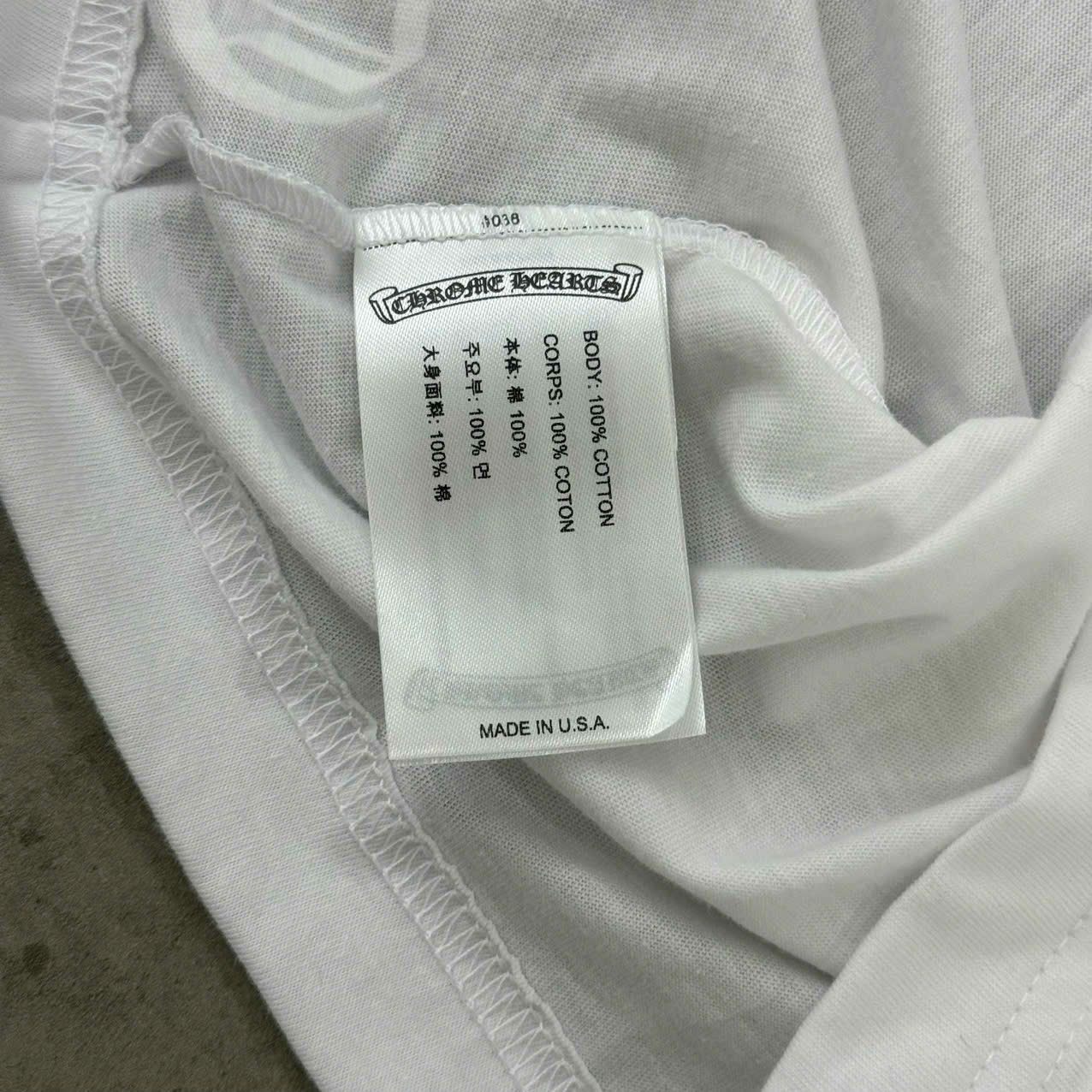 Chrome Hearts Chrome Hearts Miami Exclusive Short Sleeve Tee Shirt White Size US XL / EU 56 / 4 - 7 Thumbnail