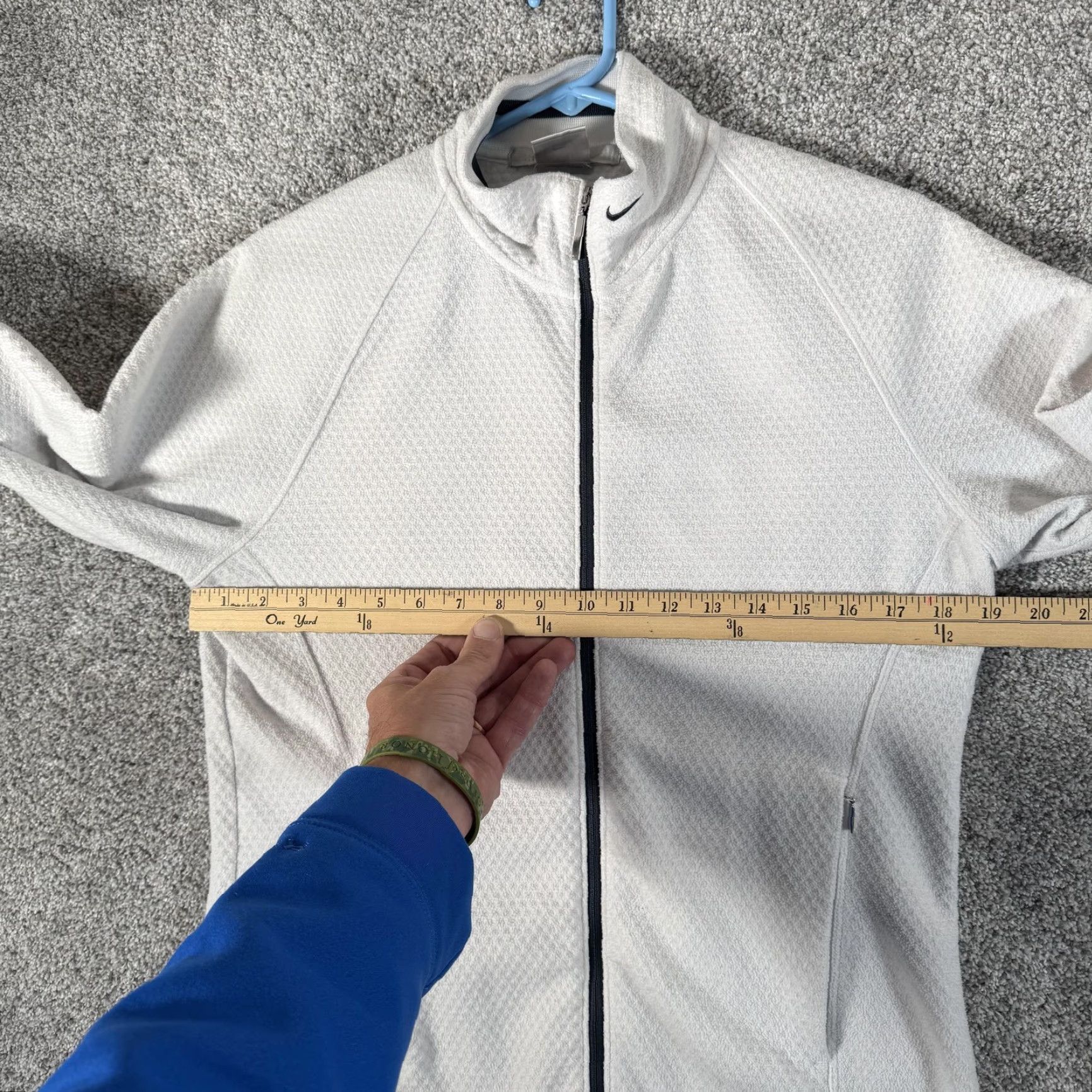 Nike Nike Golf Jacket Women Small White Full Zip Pockets 335441-100 Preppy Athleisure Performance Size S / US 4 / IT 40 - 3 Thumbnail