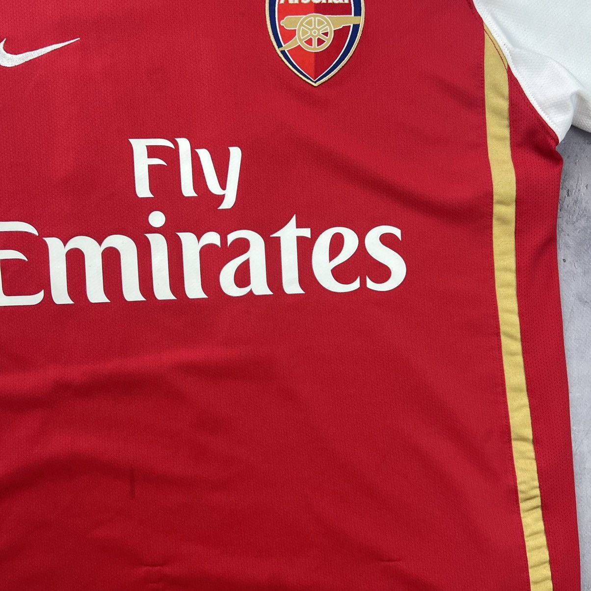 Other Rare! Parry 14 Nike Arsenal Soccer Jersey Shirt 00s Size US M / EU 48-50 / 2 - 14 Thumbnail