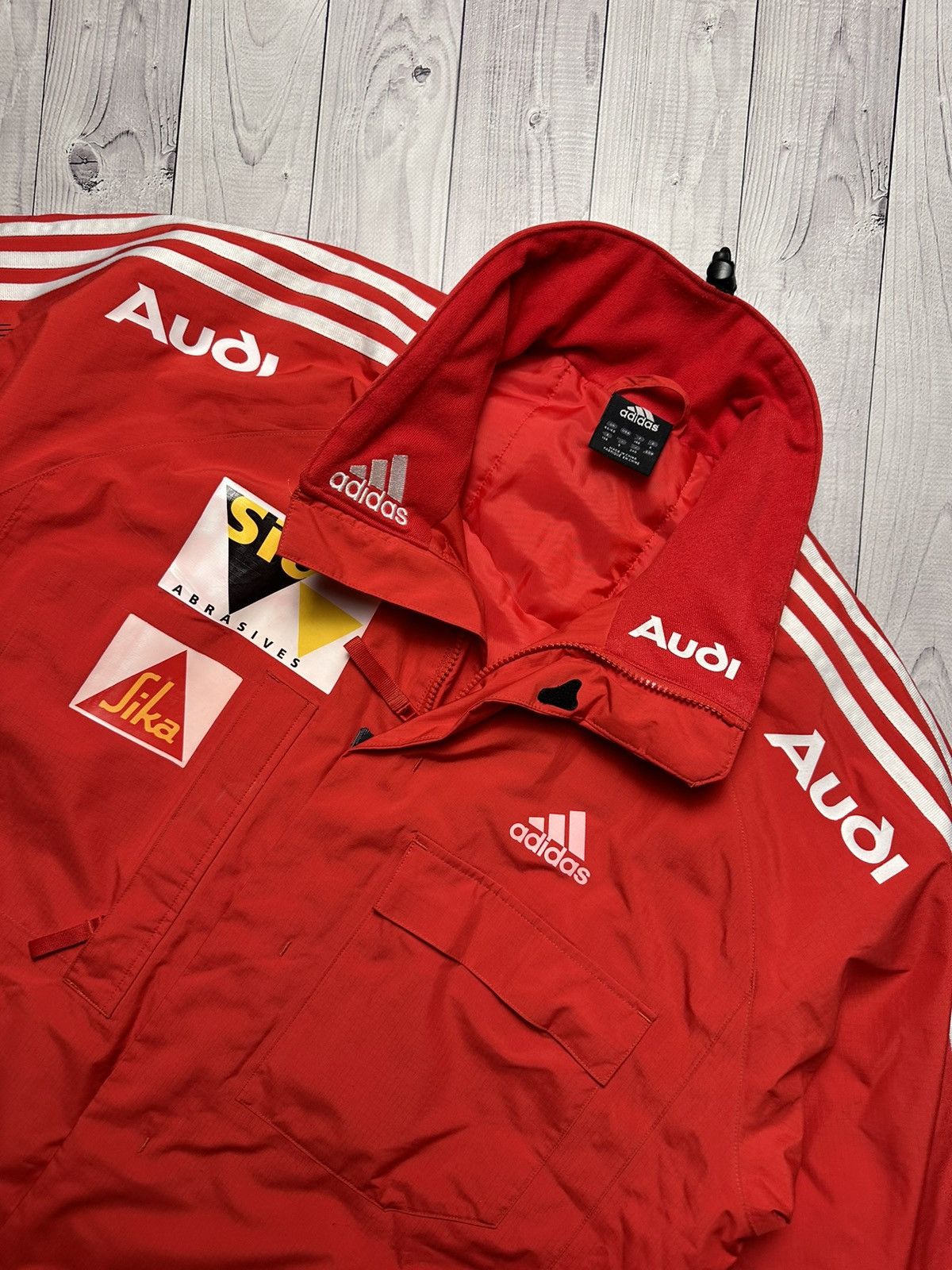 Adidas Audi x Adidas Ski Suit Suisse Size US XL / EU 56 / 4 - 4 Thumbnail