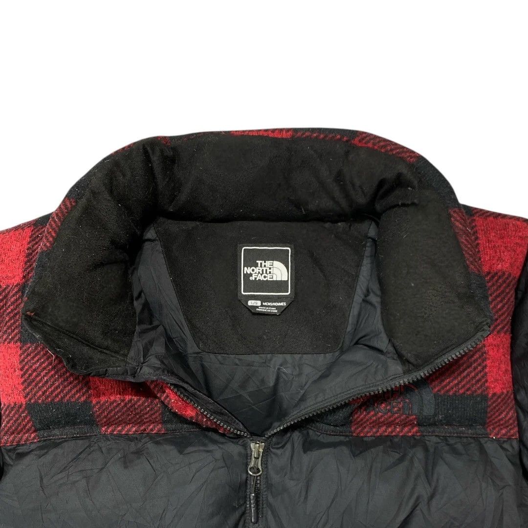The North Face × Vintage NORTH FACE RED PLAID PUFFER JACKET(L) Size US L / EU 52-54 / 3 - 5 Thumbnail
