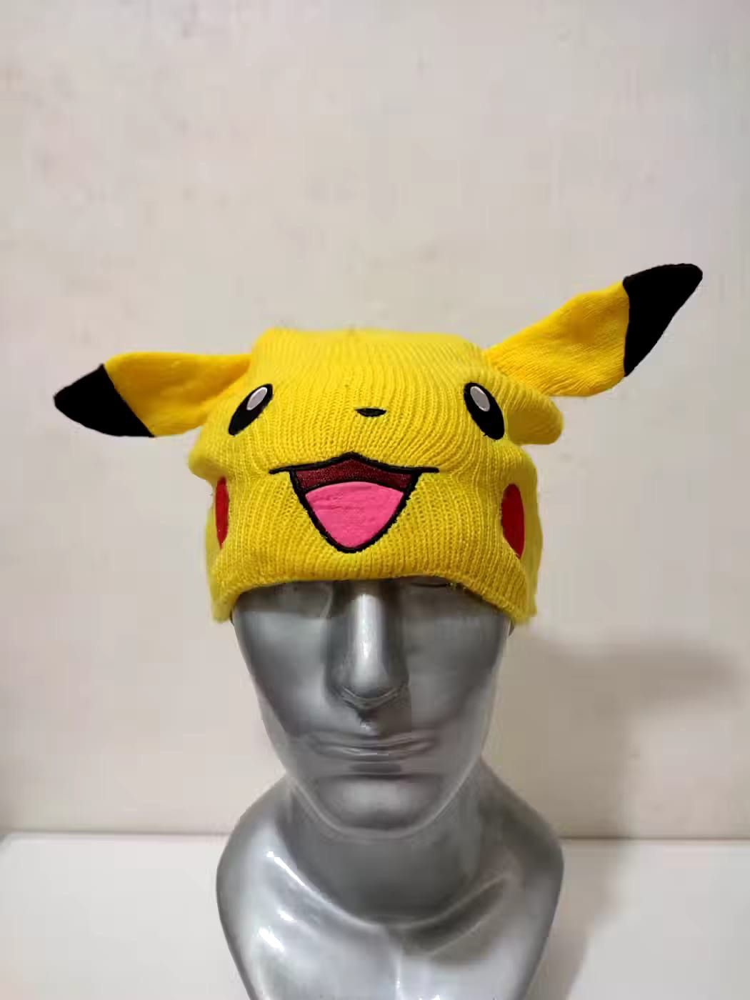 Pokemon Pikachu Bunny Horn Cartoon Movie Characters Hats
