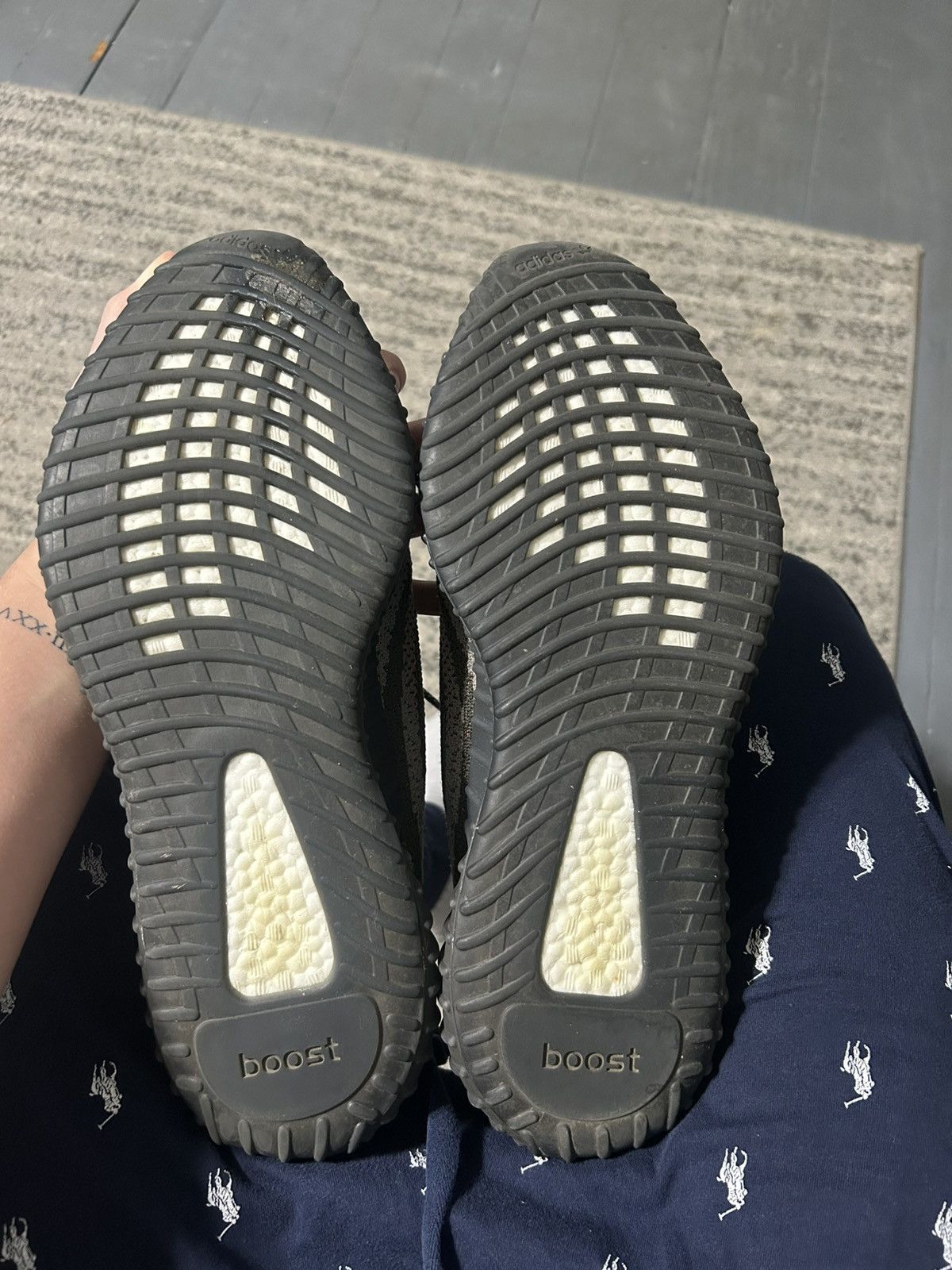 Yeezy Yeezy Boost 350 V2 orange grey trainers Size US 13 / EU 46 - 4 Thumbnail