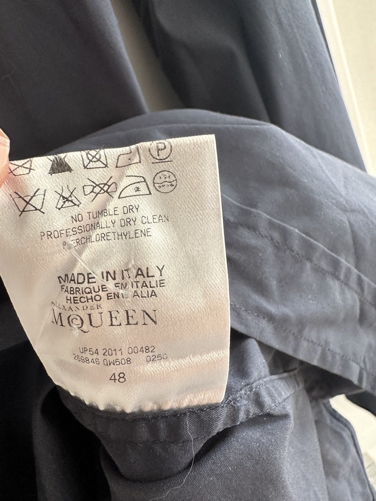 Alexander McQueen Alexander McQueen Shirt Mini Logo Size US M / EU 48-50 / 2 - 4 Thumbnail