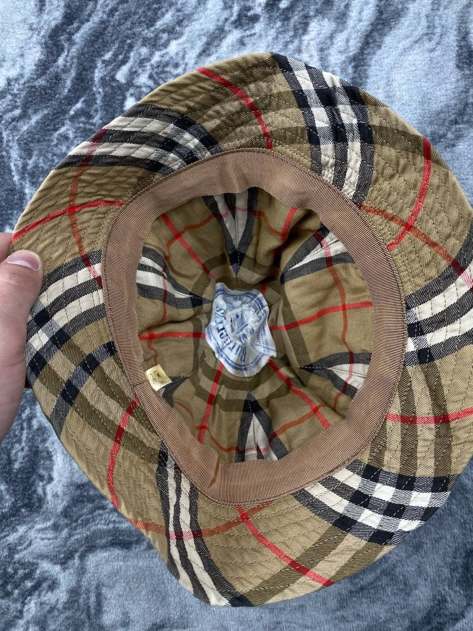 Burberry Vintage Burberrys Bucket Hat Nova Check Women Size ONE SIZE - 7 Thumbnail