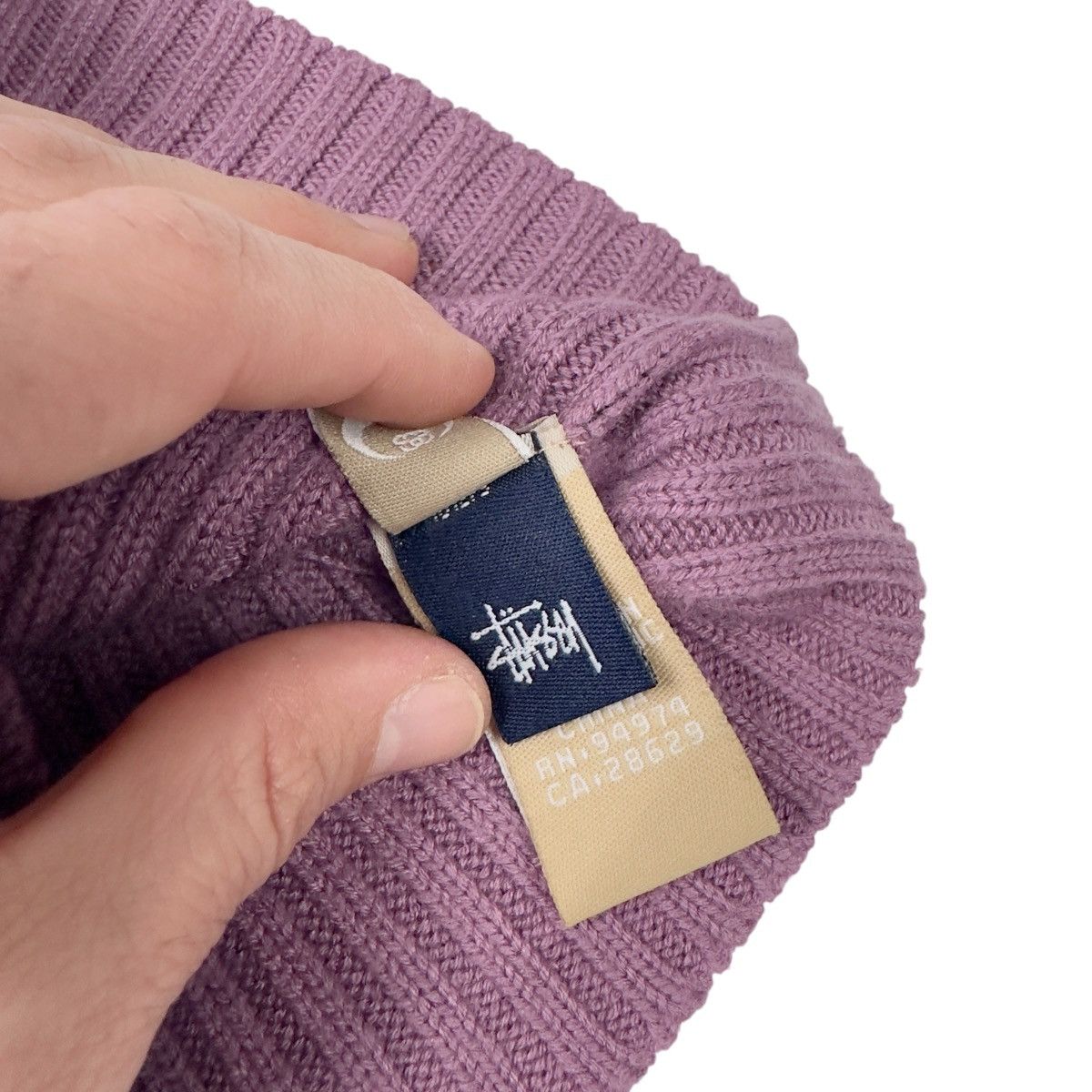 Stussy Stussy Skullcap Beanie Purple S/M Vintage Y2K Size ONE SIZE - 5 Thumbnail