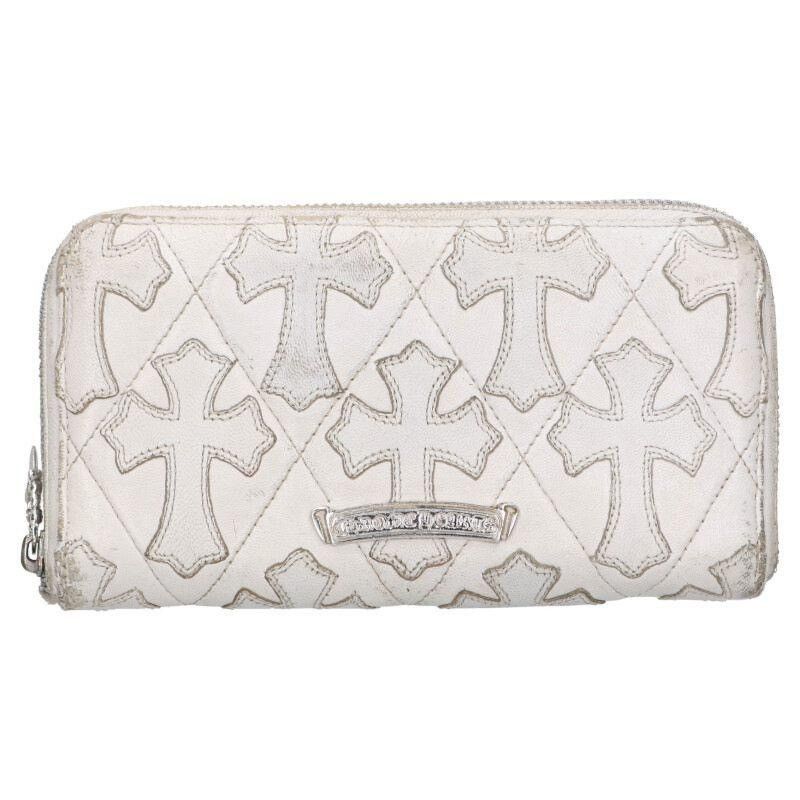 Chrome Hearts Chrome Hearts CH cross cemetery leather patch QUILTED wallet Size ONE SIZE - 2 Thumbnail