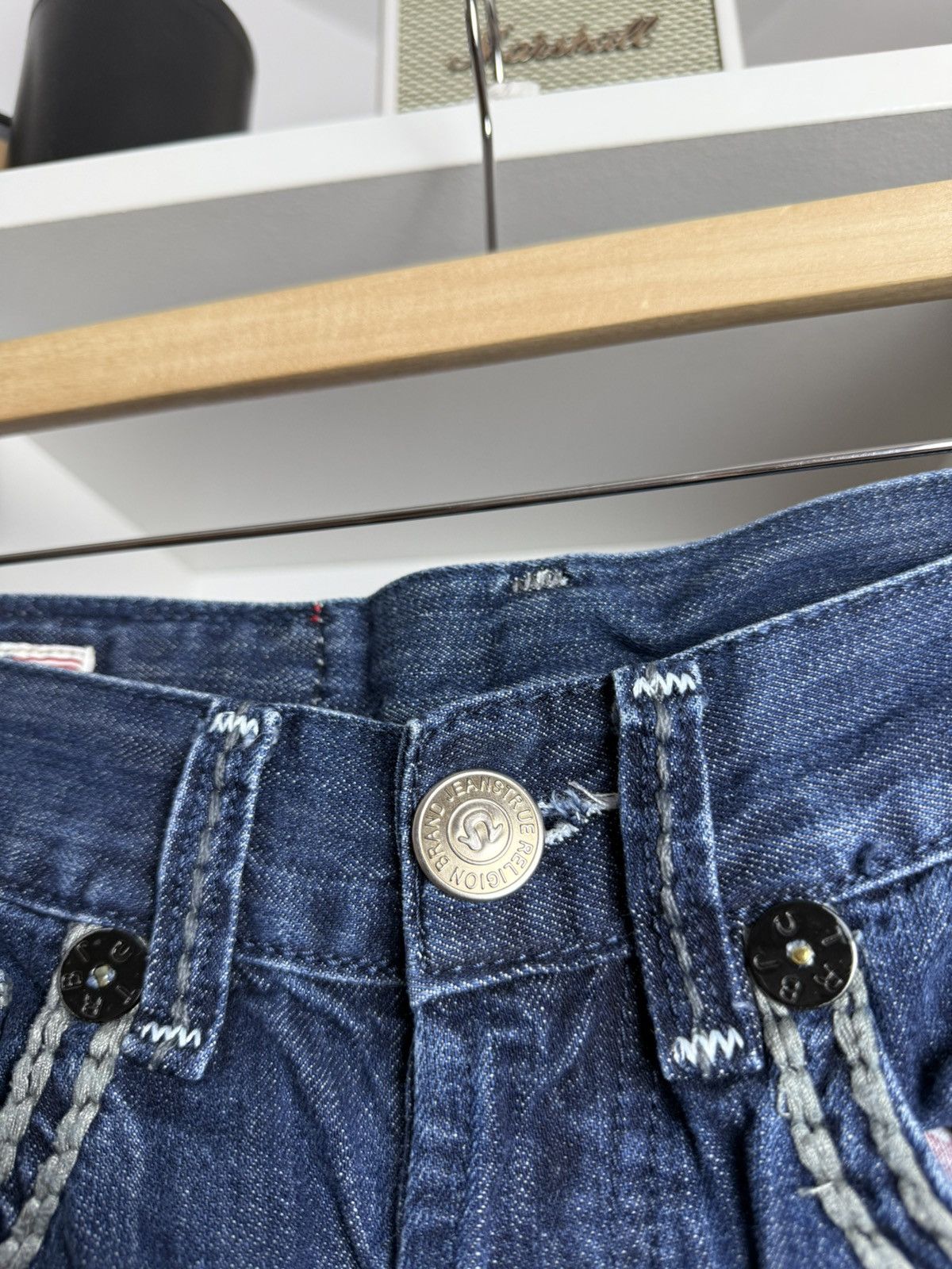 True Religion × Vintage VIntage y2k True Religion bobby super T baggy denim pants 31 Size US 31 - 9 Thumbnail