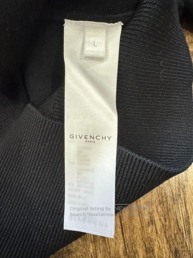Givenchy Givenchy Black Knit Sweatshirt (Stretchable) Size US L / EU 52-54 / 3 - 4 Thumbnail