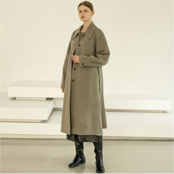 Burberry AS IS Burberry car coat jacket trench quiet luxury cbk Size M / US 6-8 / IT 42-44 - 16 Thumbnail