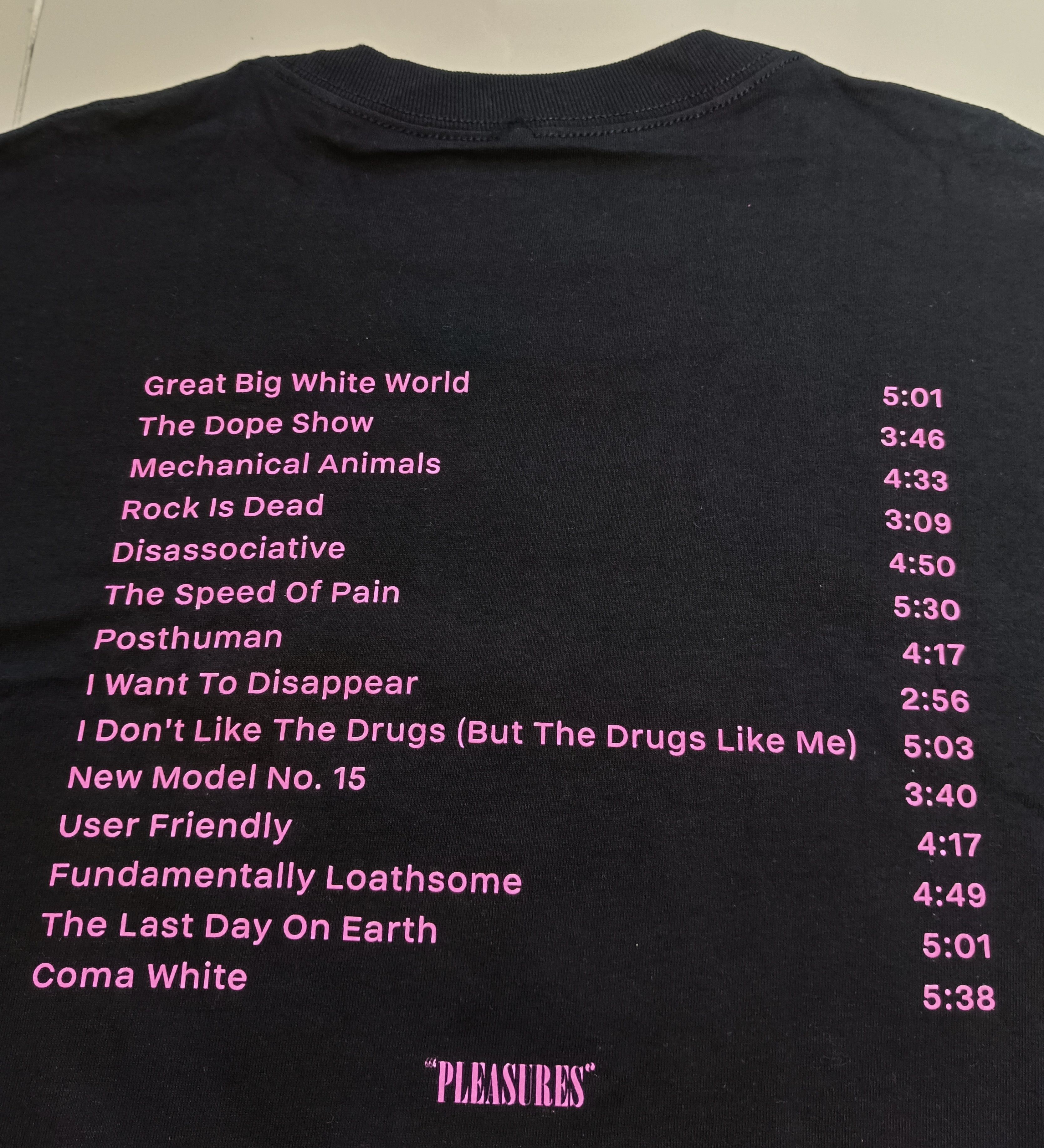 Band Tees × Marilyn Manson Pleasures x Marilyn Manson Tee Size US L / EU 52-54 / 3 - 4 Thumbnail