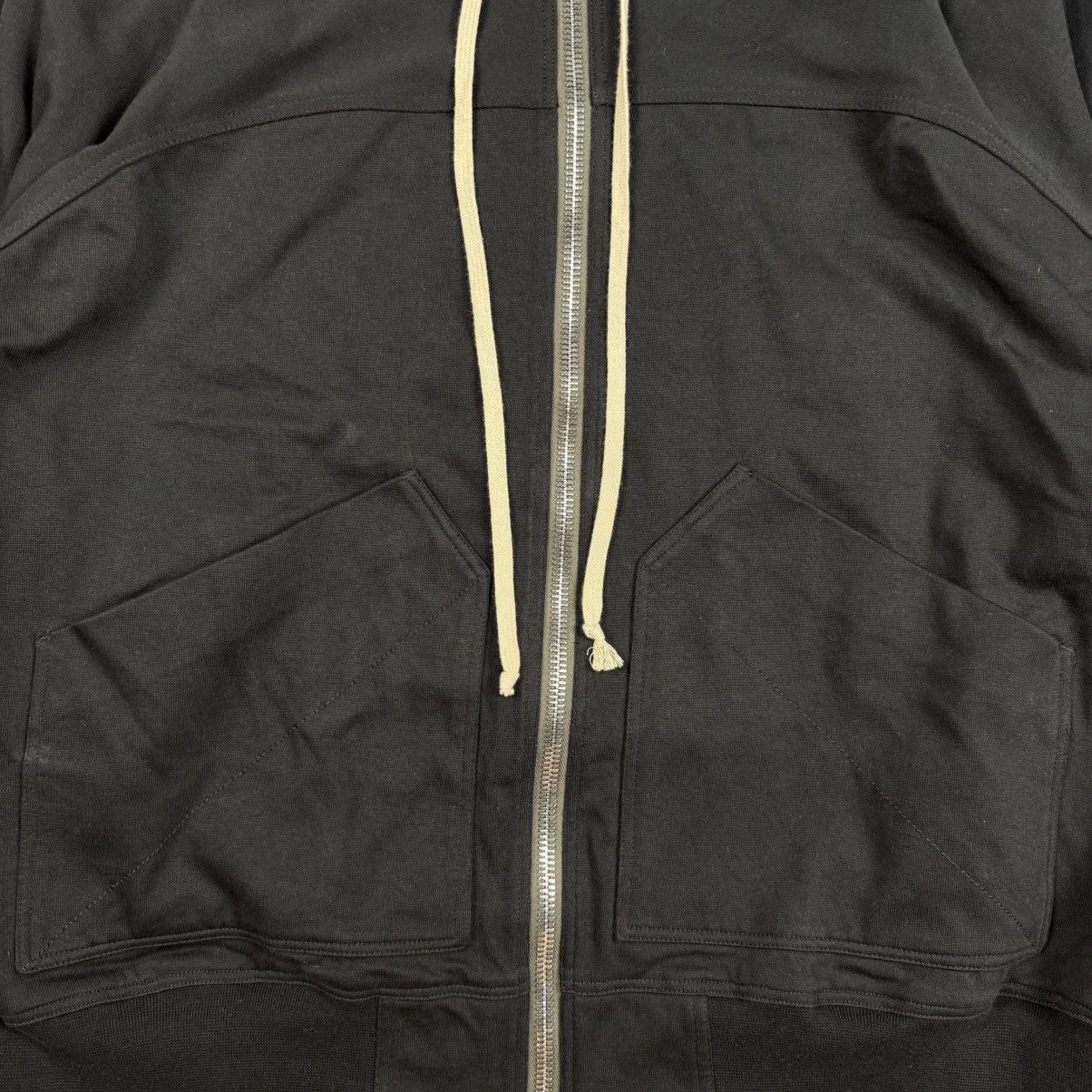 Rick Owens Rick Owens FW/22 Front Pockets ‘Black’ Zip Hoodie Size US XL / EU 56 / 4 - 2 Thumbnail