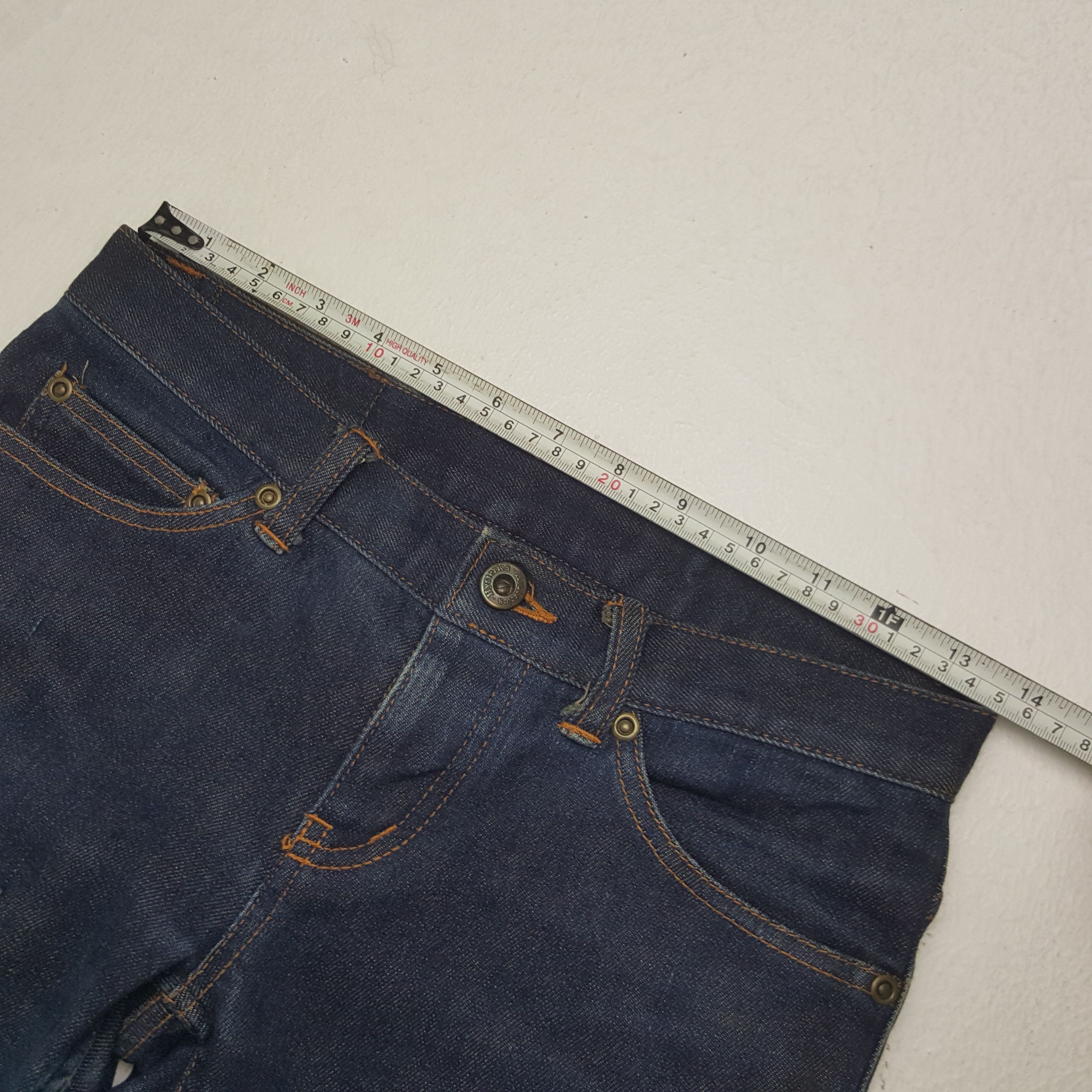 Hysteric Glamour × Japanese Brand × Vintage Vintage Hysteric Glamour Japanese Brand Slim Fit Denim Jeans Size US 27 - 9 Thumbnail