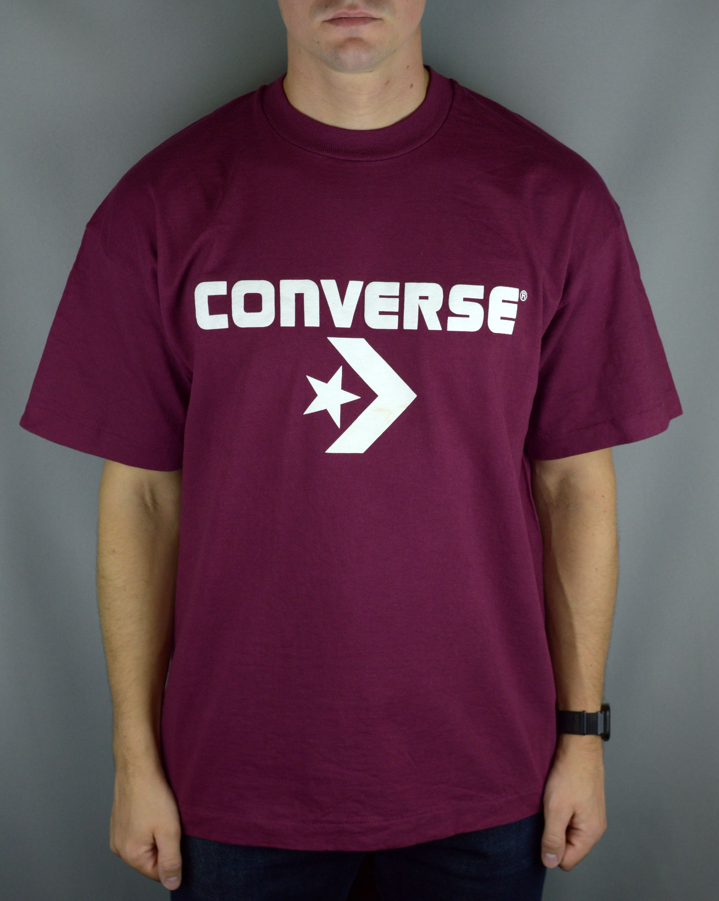 Converse Vintage Converse 90s t shirt Size US XL / EU 56 / 4 - 1 Thumbnail