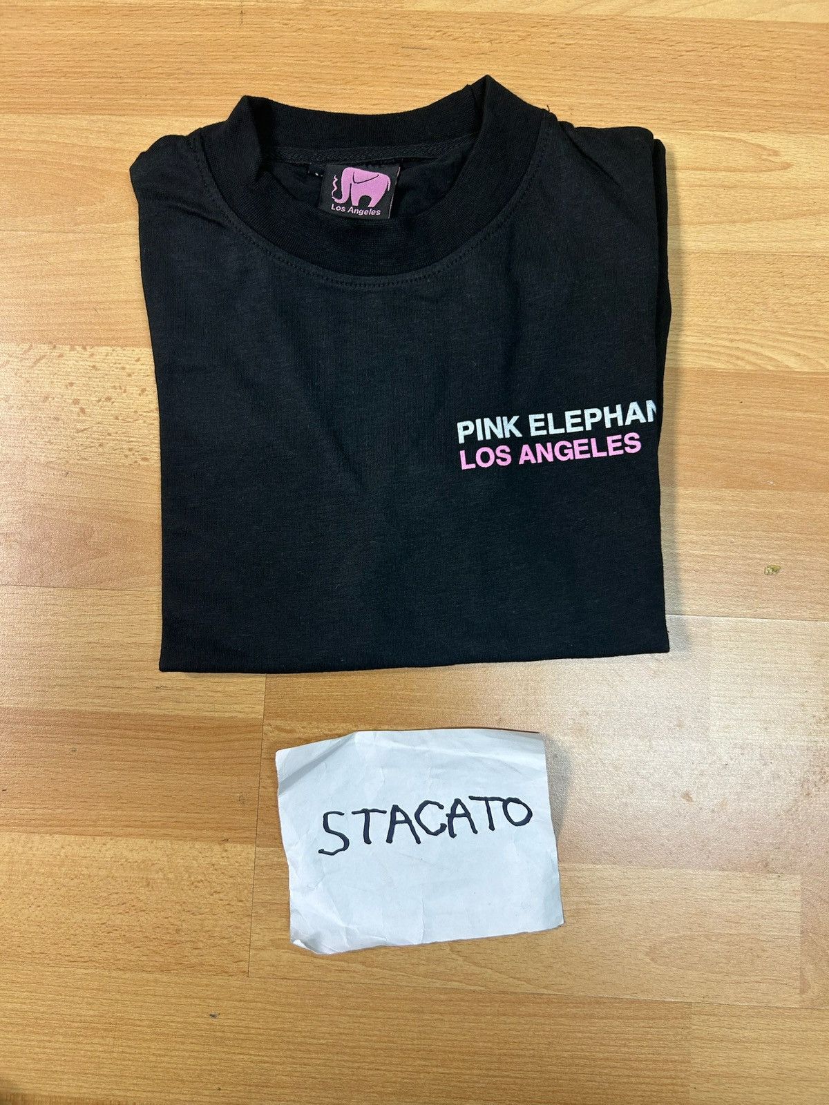 Other × Vintage Pink Elephant Los Angeles Tee Black Size US M / EU 48-50 / 2 - 4 Thumbnail