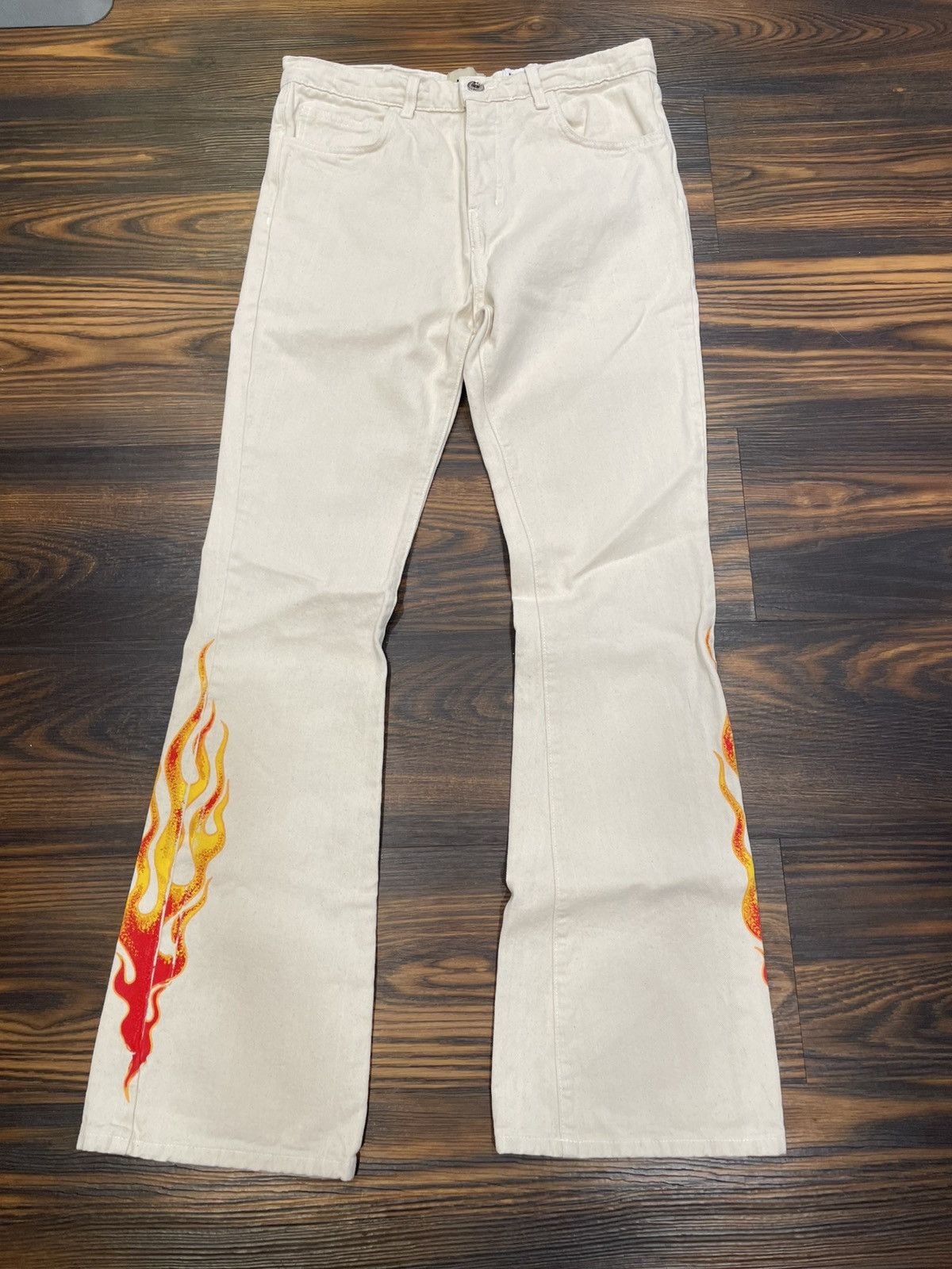 Gallery Dept. Gallery dept Logan flames flare jeans Size US 29 - 1 Thumbnail