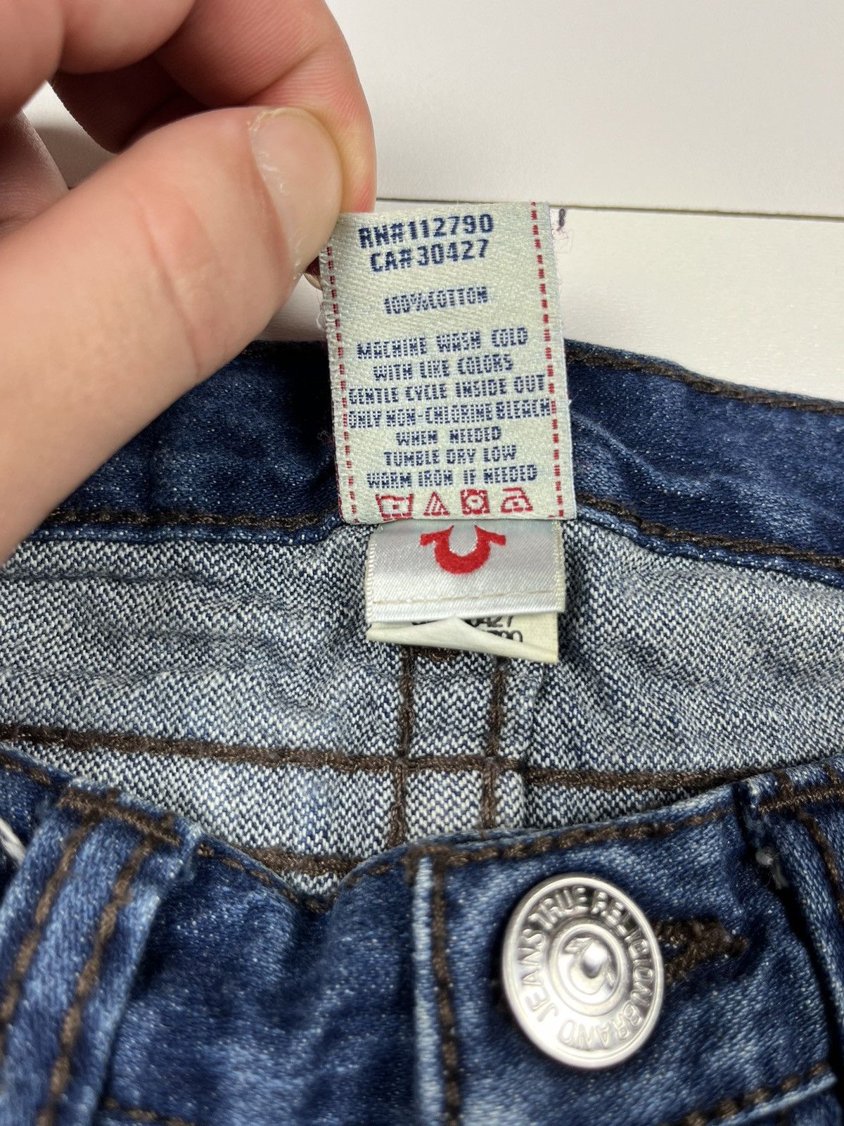 True Religion True Religion vintage USA Bobby Y Big jeans Denim Pants 10 Size 26" / US 2 / IT 38 - 11 Thumbnail