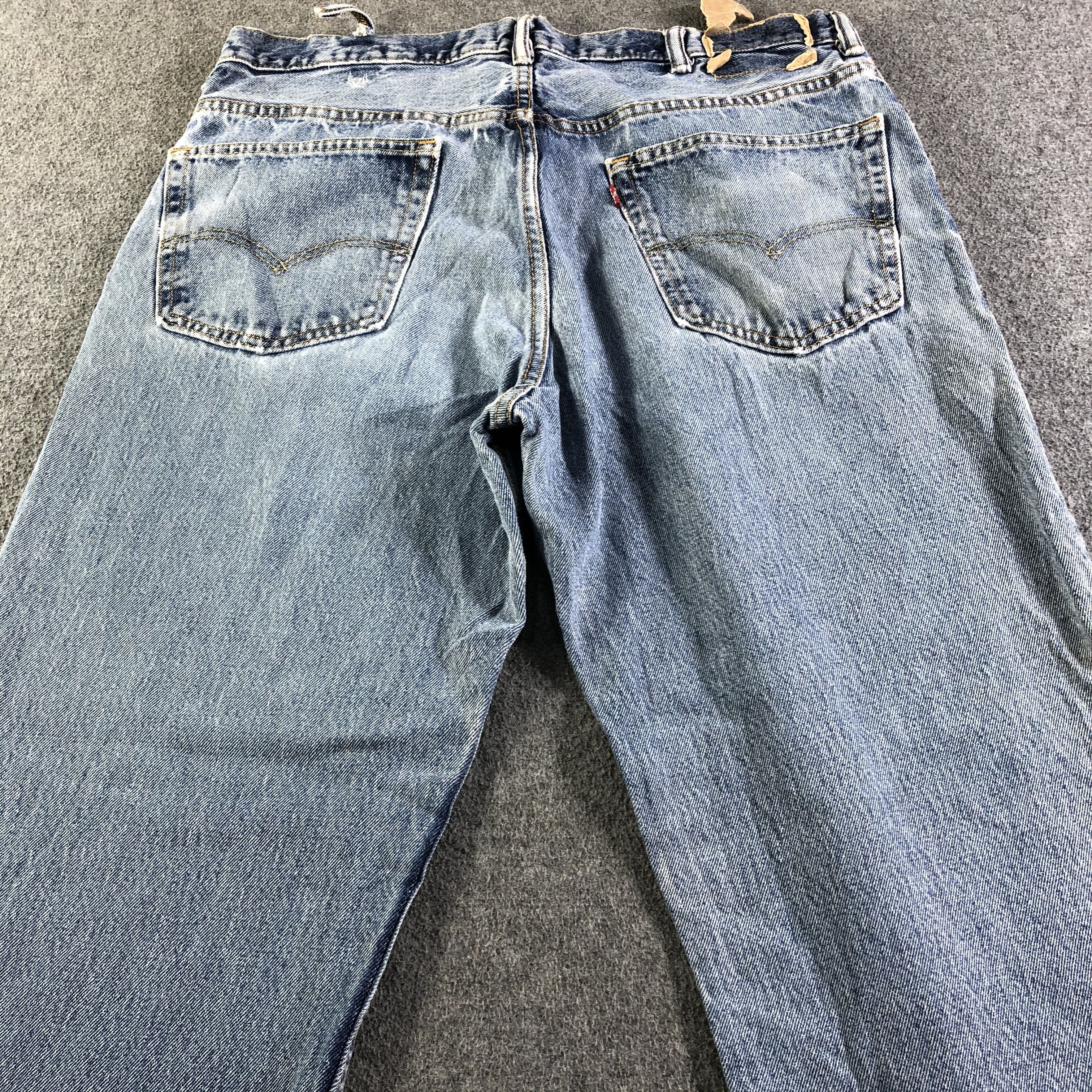 Levi's Vintage Blue Wash Levis 550 Jeans-J4414 Size US 36 / EU 52 - 4 Thumbnail