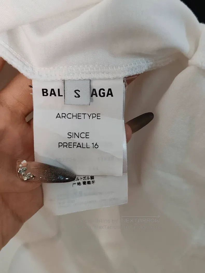 Balenciaga Balenciaga Letter Logo T-Shirt Size US S / EU 44-46 / 1 - 4 Thumbnail