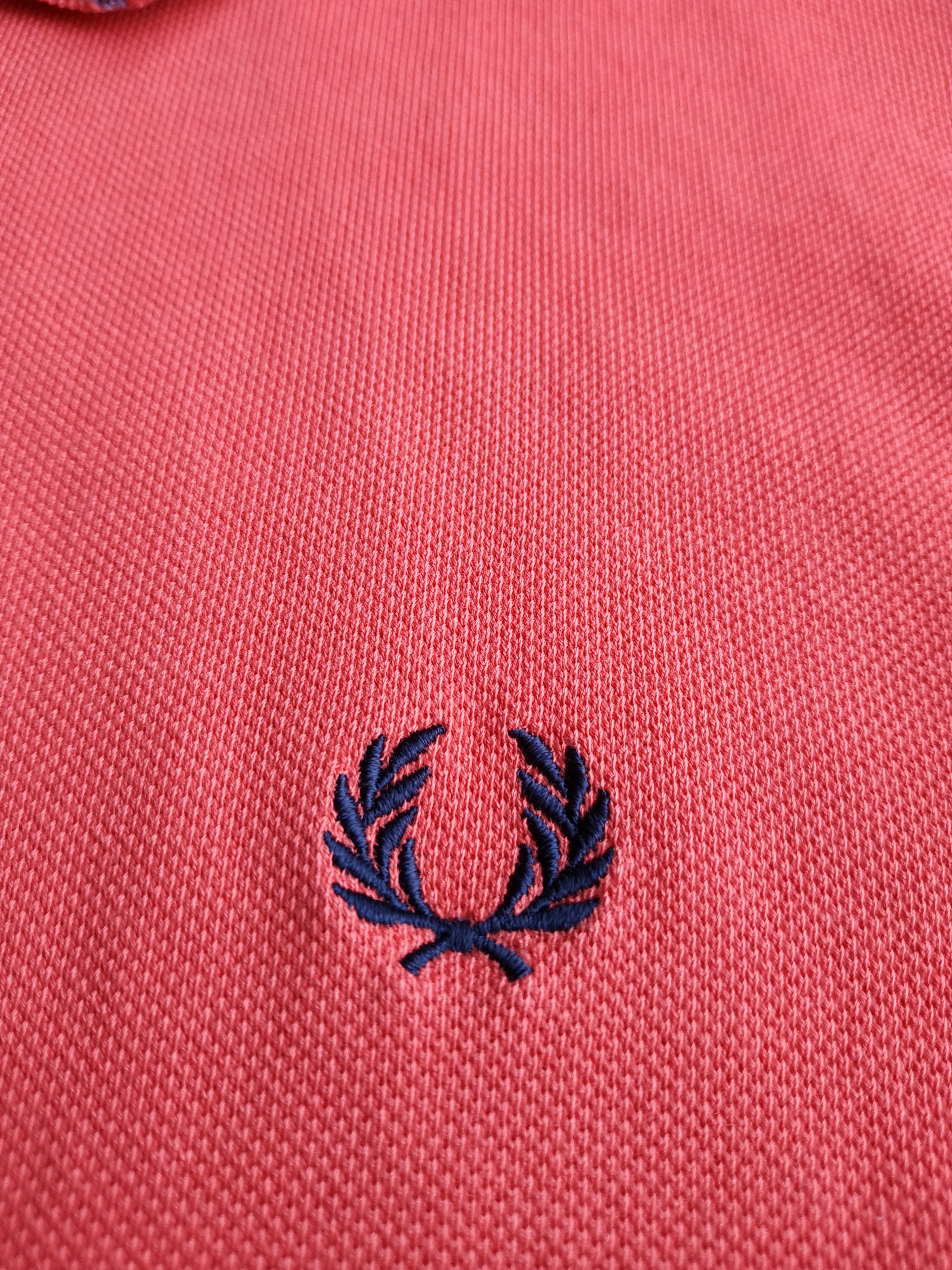 Fred Perry FRED PERRY Men's Coral Polo Shirt, s. SMALL Size US S / EU 44-46 / 1 - 8 Thumbnail