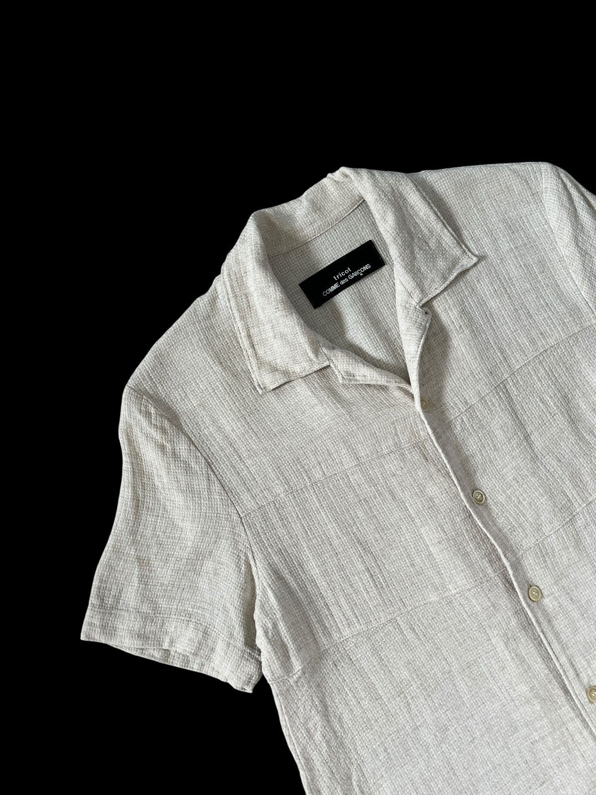 Tricot Comme des Garcons SS94 Tricot Comme des Garçons Linen Rayon Blend Mini Dress Size S / US 4 / IT 40 - 5 Thumbnail