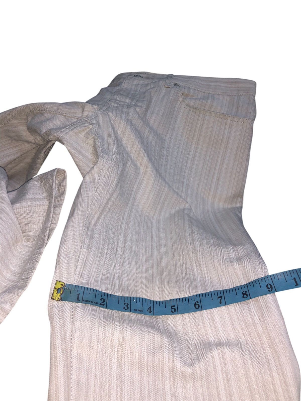 Issey Miyake Issey Miyake Tete Homme Co Flare Jeans Size US 36 / EU 52 - 20 Thumbnail