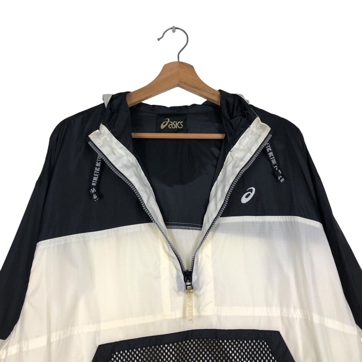 Japanese Brand 📌Vintage Anorak Windbreaker Jacket Pull Over Asics Rare Size US L / EU 52-54 / 3 - 15 Thumbnail