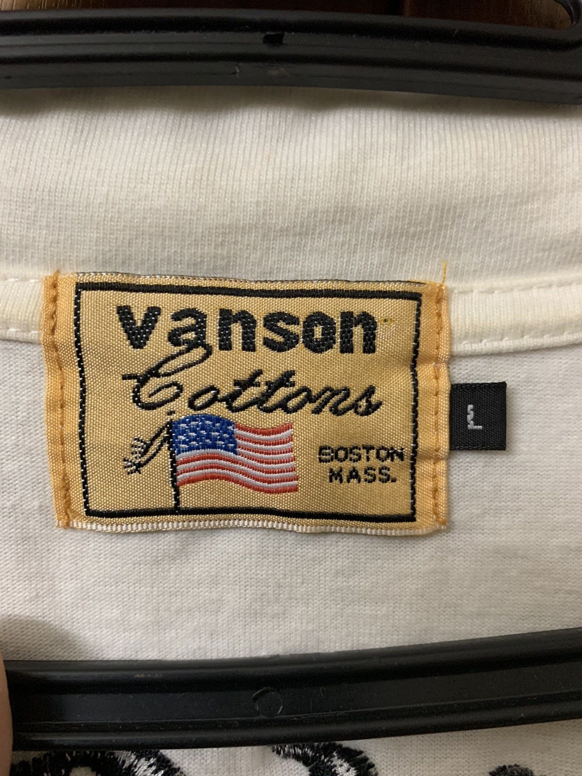 Vanson Leathers Vanson motorcycles embroidery shirt Size US L / EU 52-54 / 3 - 5 Thumbnail