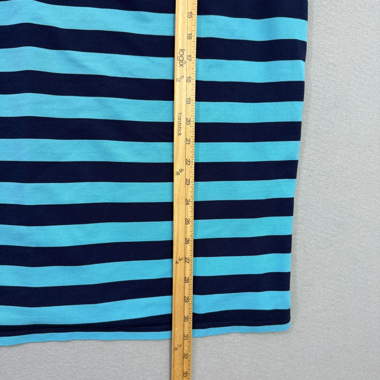 Other Greyson Polo Shirt Men's Extra Large Blue Striped Collared Size US XL / EU 56 / 4 - 8 Thumbnail