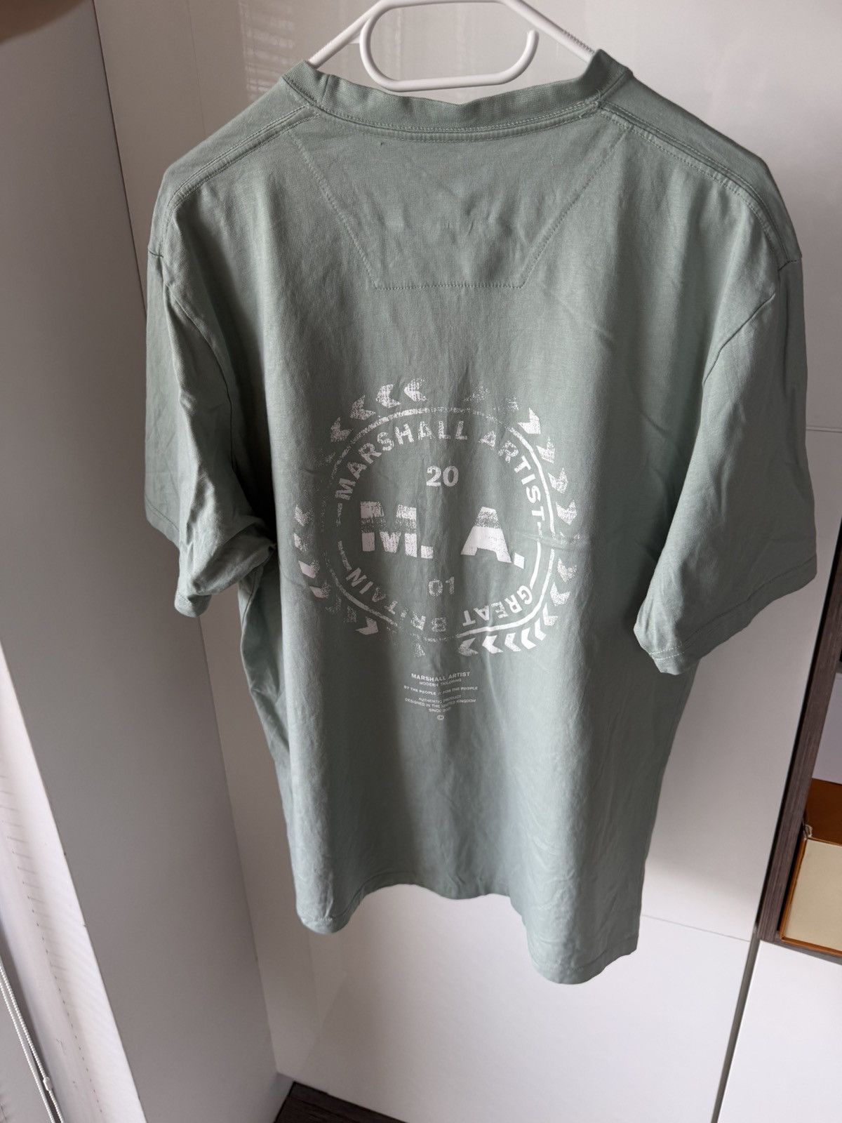Marshall Artist Marshall Artist Big Logo Rare Casual Tee Size US L / EU 52-54 / 3 - 6 Thumbnail