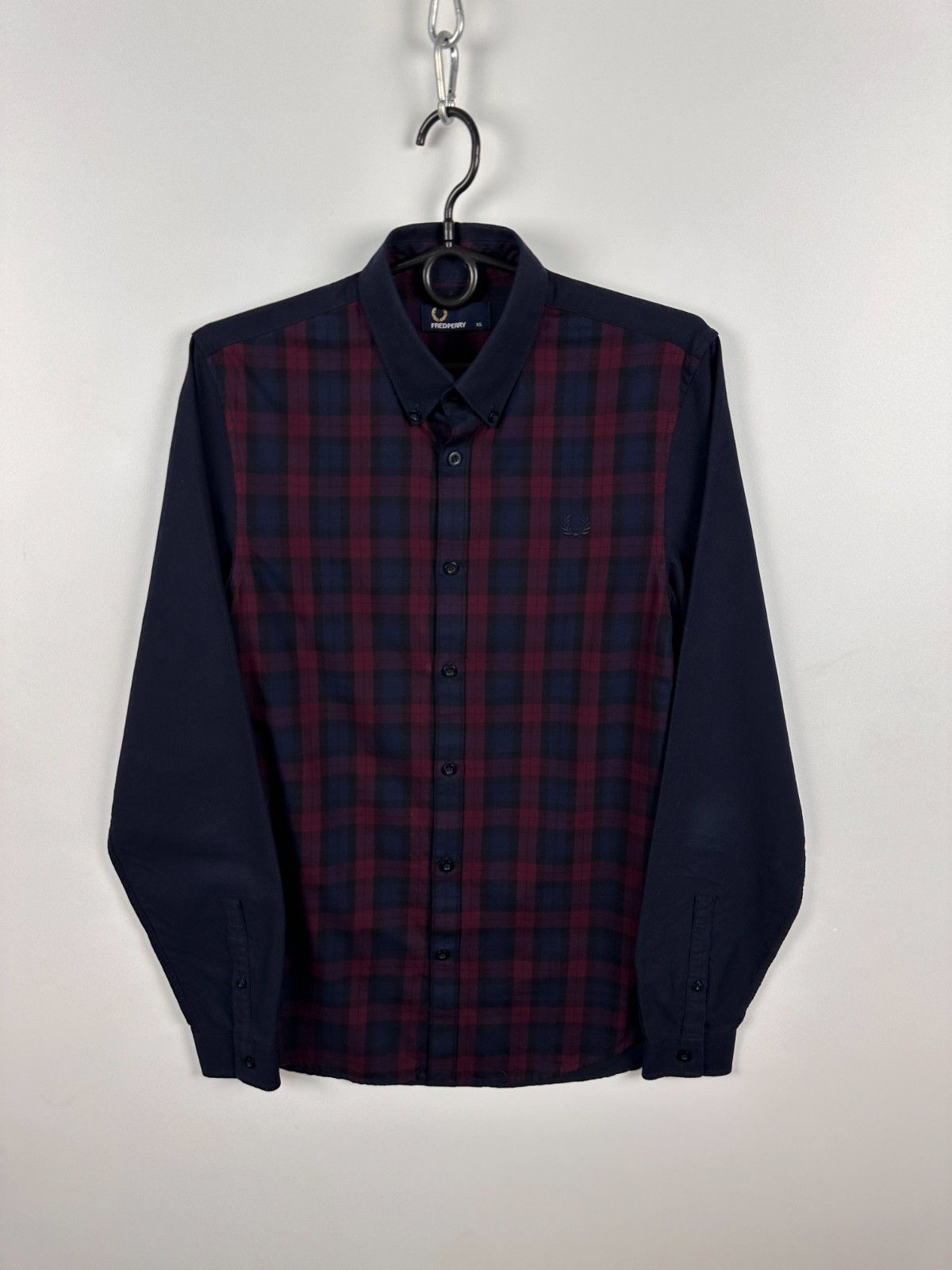 Fred Perry Fred Perry Mens Shirt Button Down Long Sleeve Check Size XS Size US XS / EU 42 / 0 - 1 Thumbnail