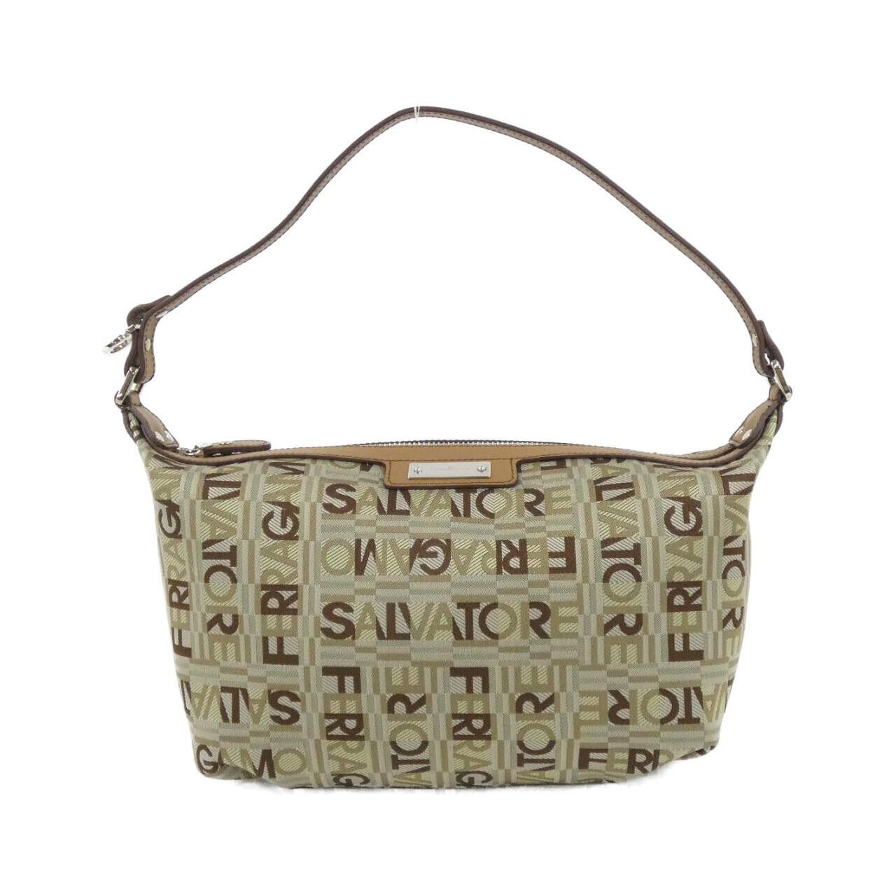 Salvatore Ferragamo Salvatore Ferragamo Salvatore Ferragamo Nylon Leather Shoulder Bag Textile Shoulder Bag 22A267 DUTY FREE for USA Size ONE SIZE - 1 Thumbnail